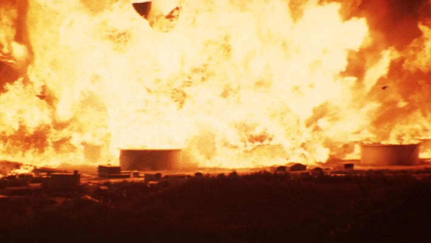 Conflagration backdrop