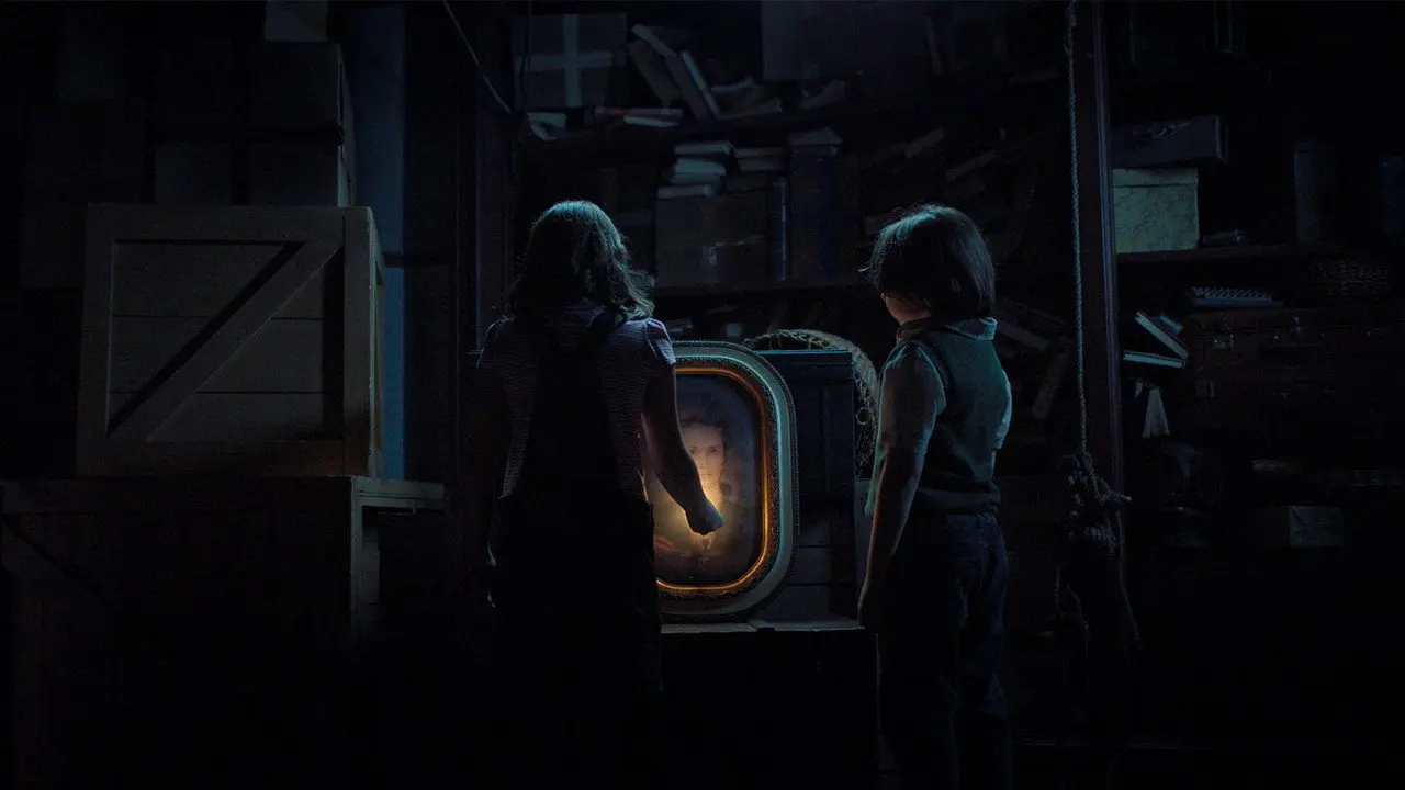 The Basement of Scream Street backdrop