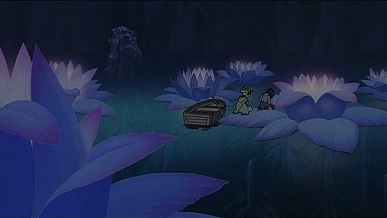 A Tree of Palme backdrop