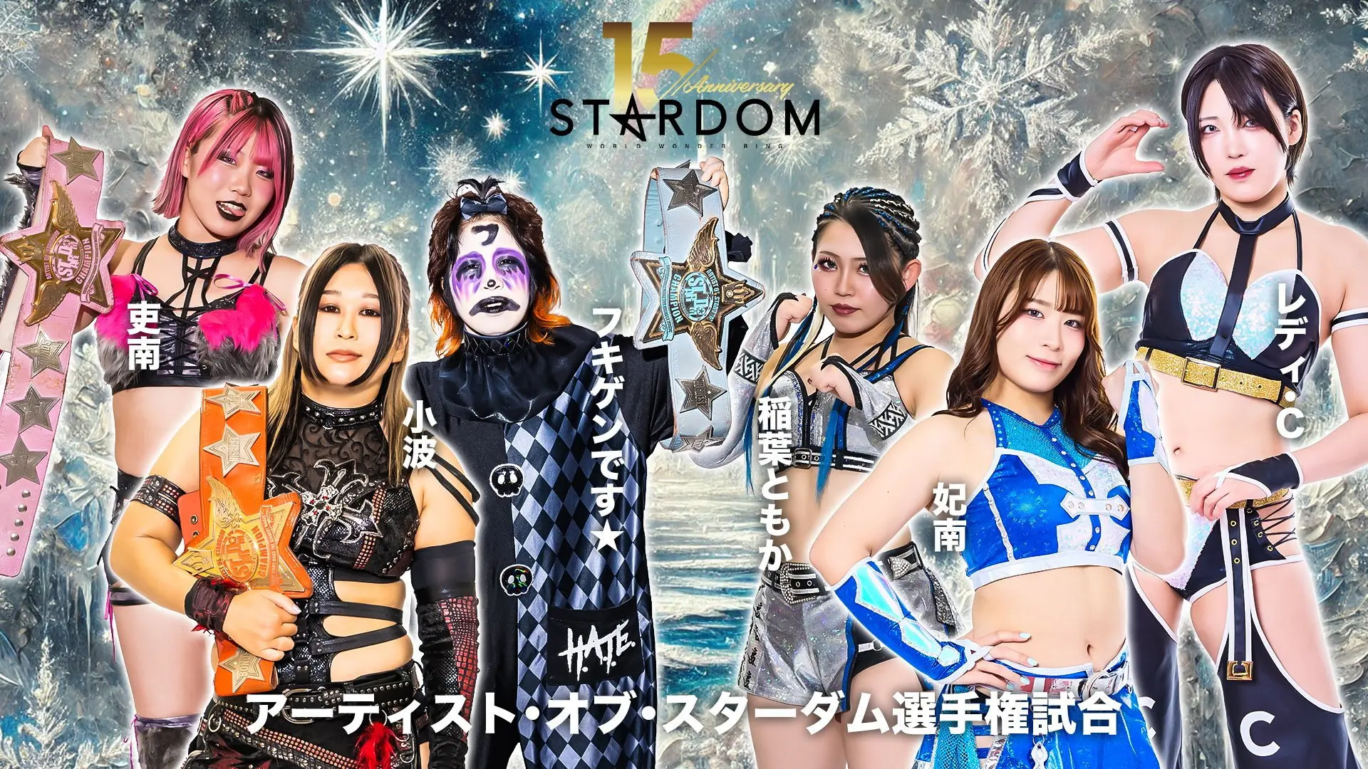 Stardom 15th Anniversary Series ~ New Year Stars 2026 in Korakuen ~ Day 2 backdrop