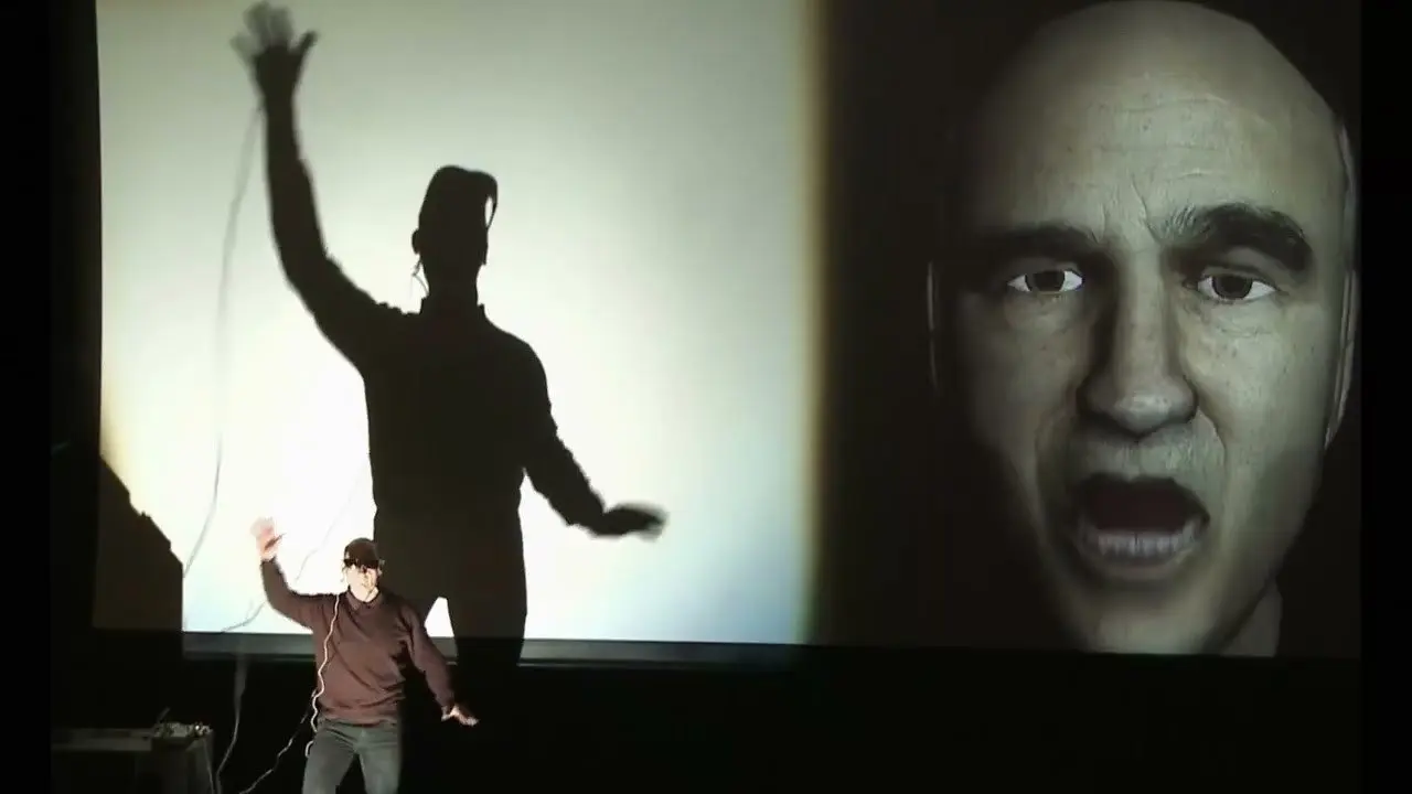 Stelarc - Suspending Disbelief backdrop