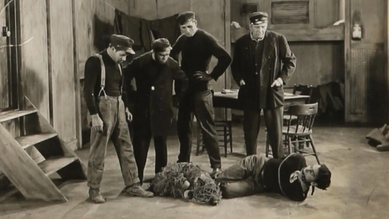 The Lighthouse by the Sea backdrop