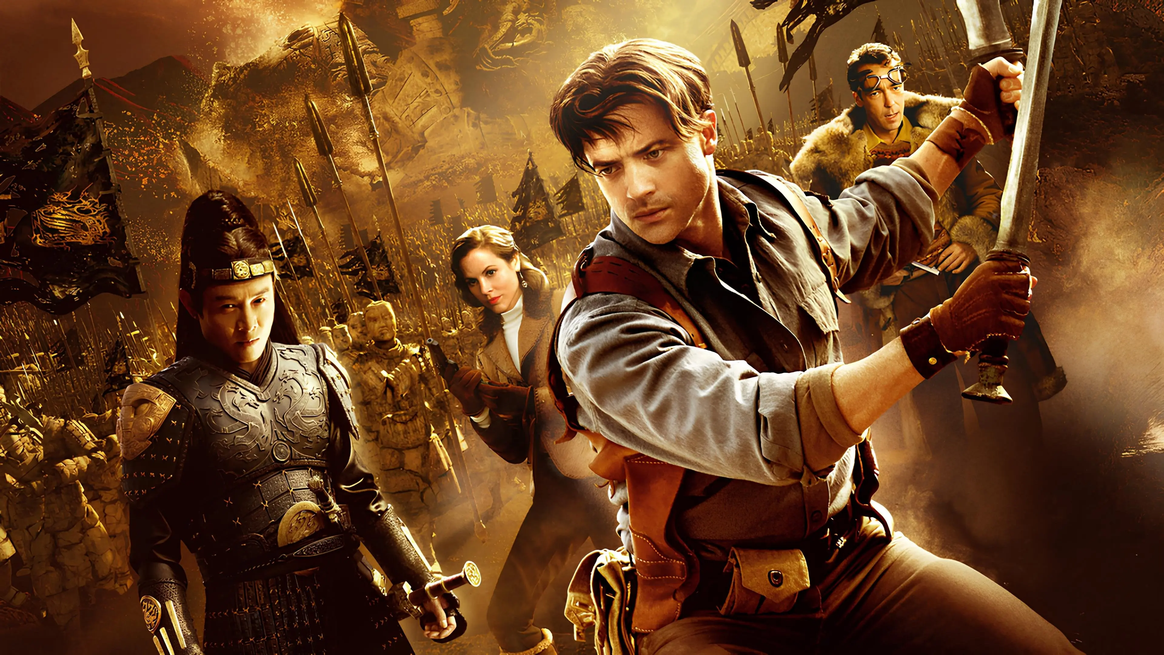 The Mummy: Tomb of the Dragon Emperor backdrop