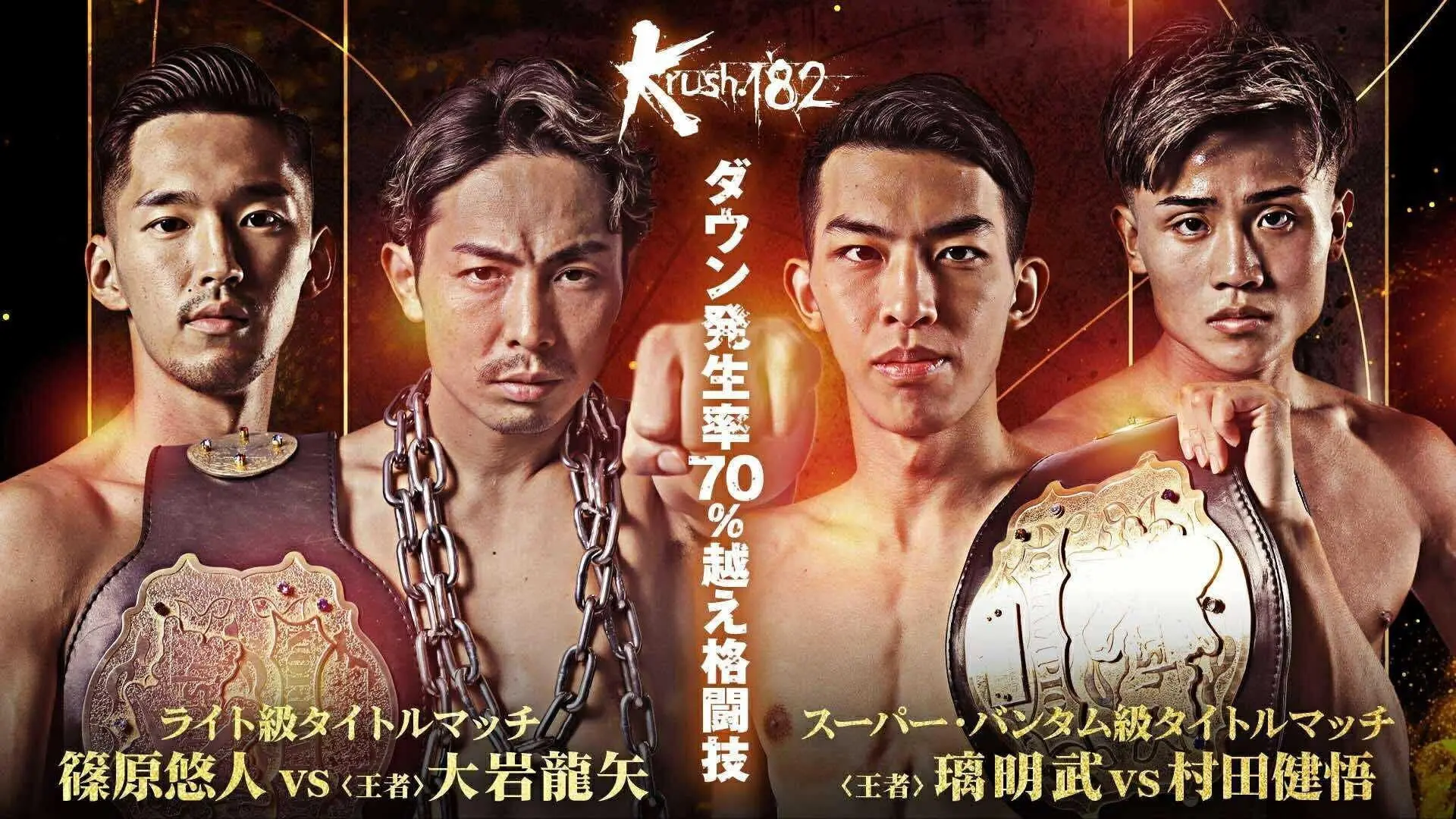 Krush 182 backdrop