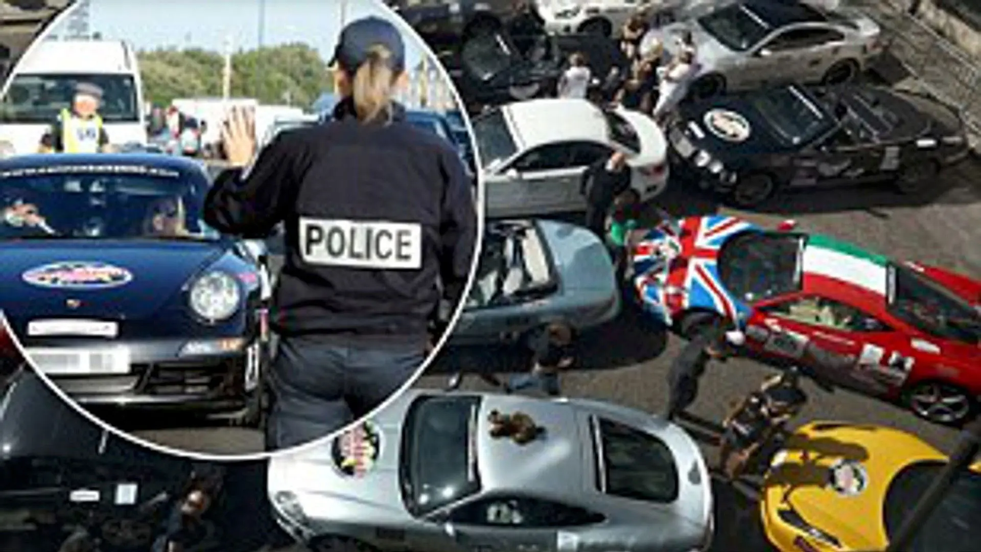 Cannonball Run Europe: The Great Escape backdrop