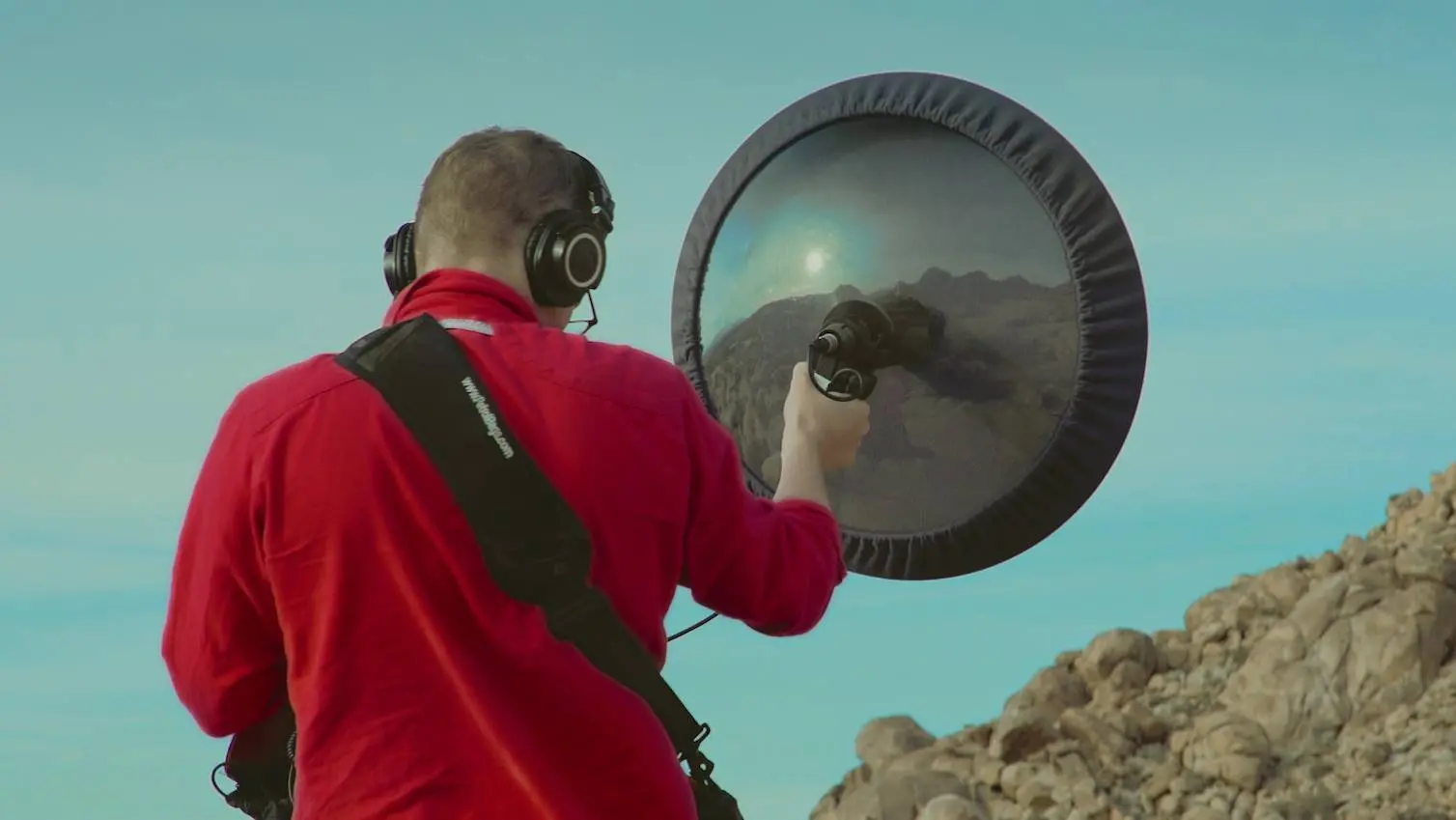 Reflections - Mojave Desert backdrop