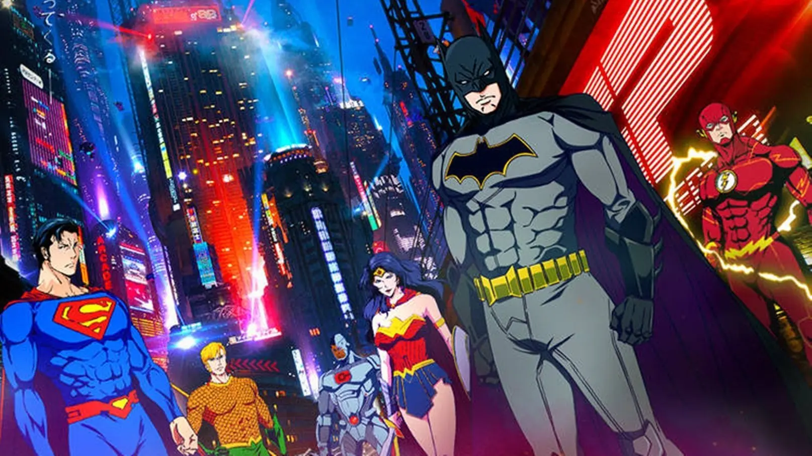 DC Super Heroes vs. Eagle Talon backdrop