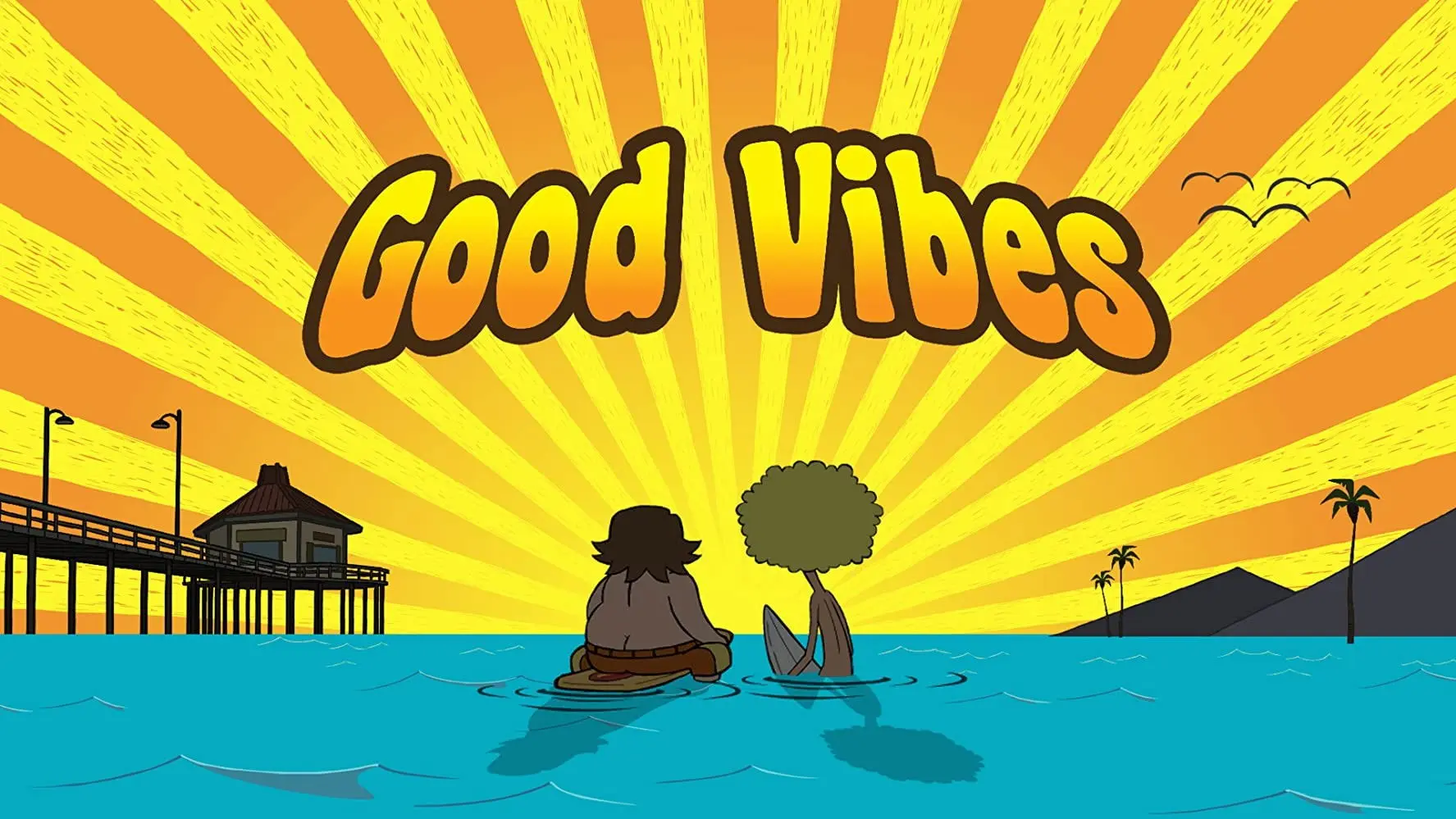 Good Vibes backdrop