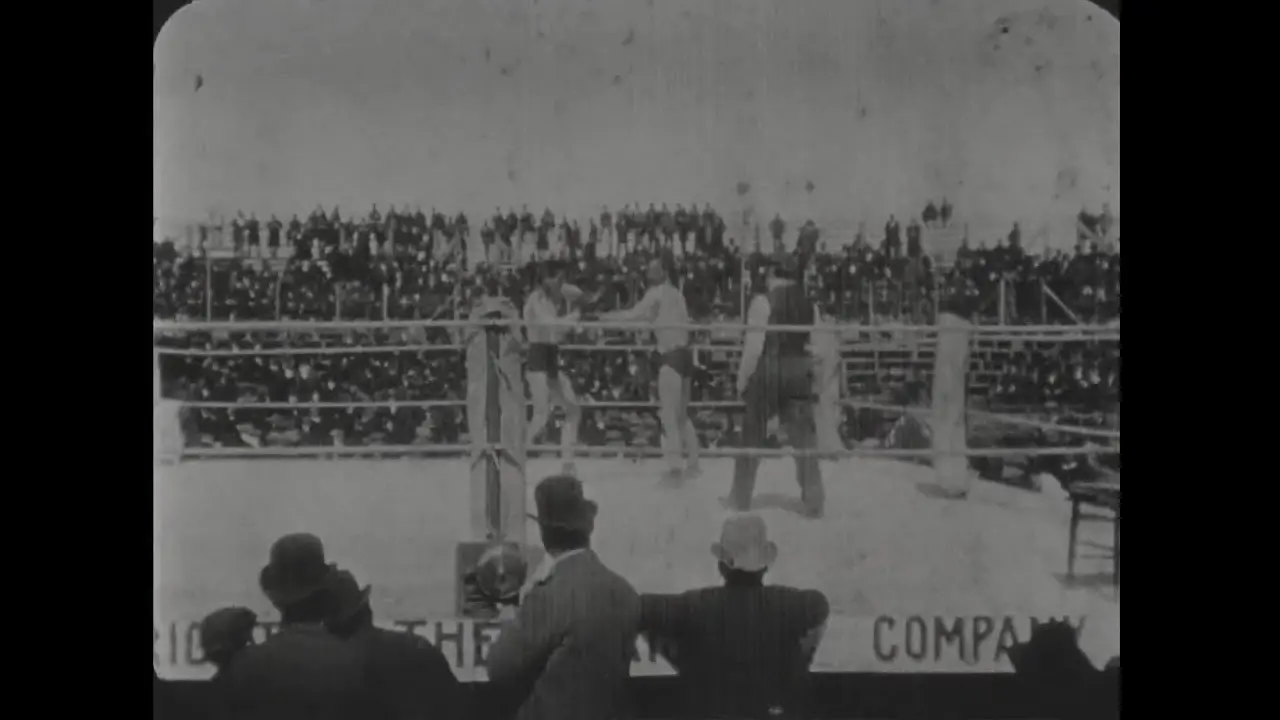 The Corbett-Fitzsimmons Fight backdrop