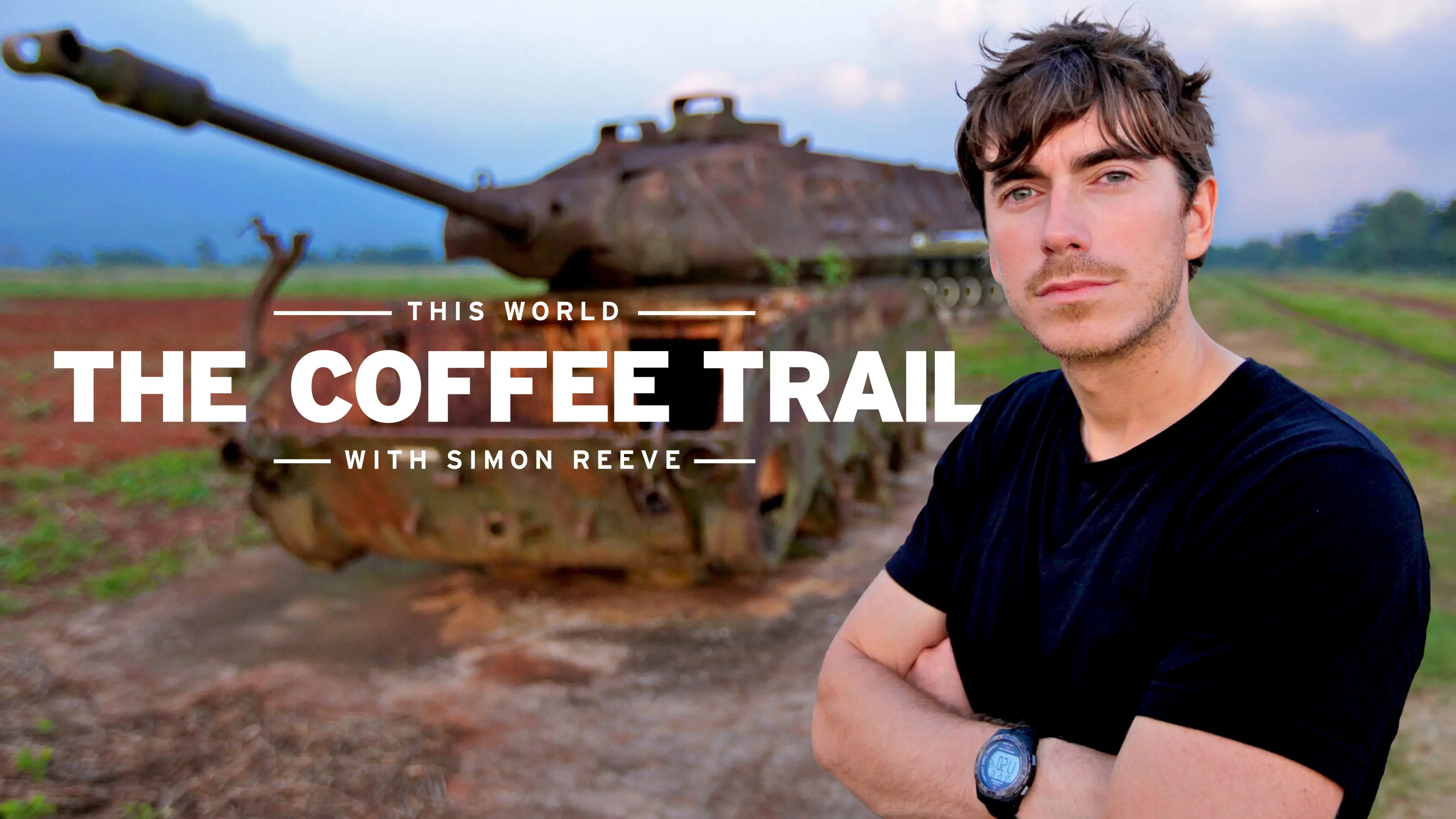 The Coffee Trail with Simon Reeve backdrop