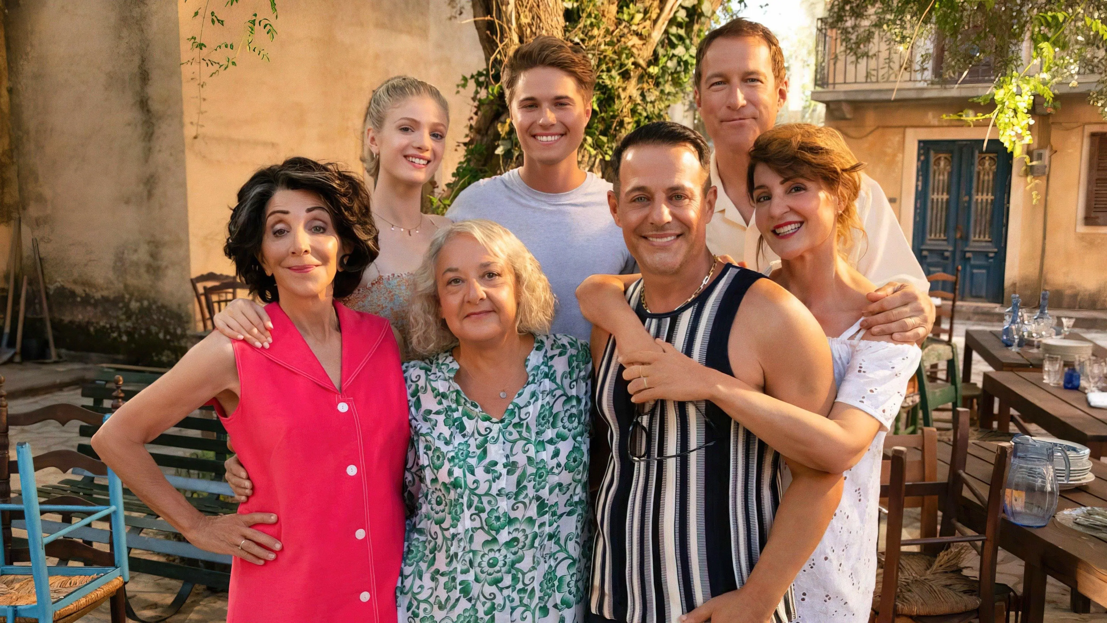 My Big Fat Greek Wedding 3 backdrop