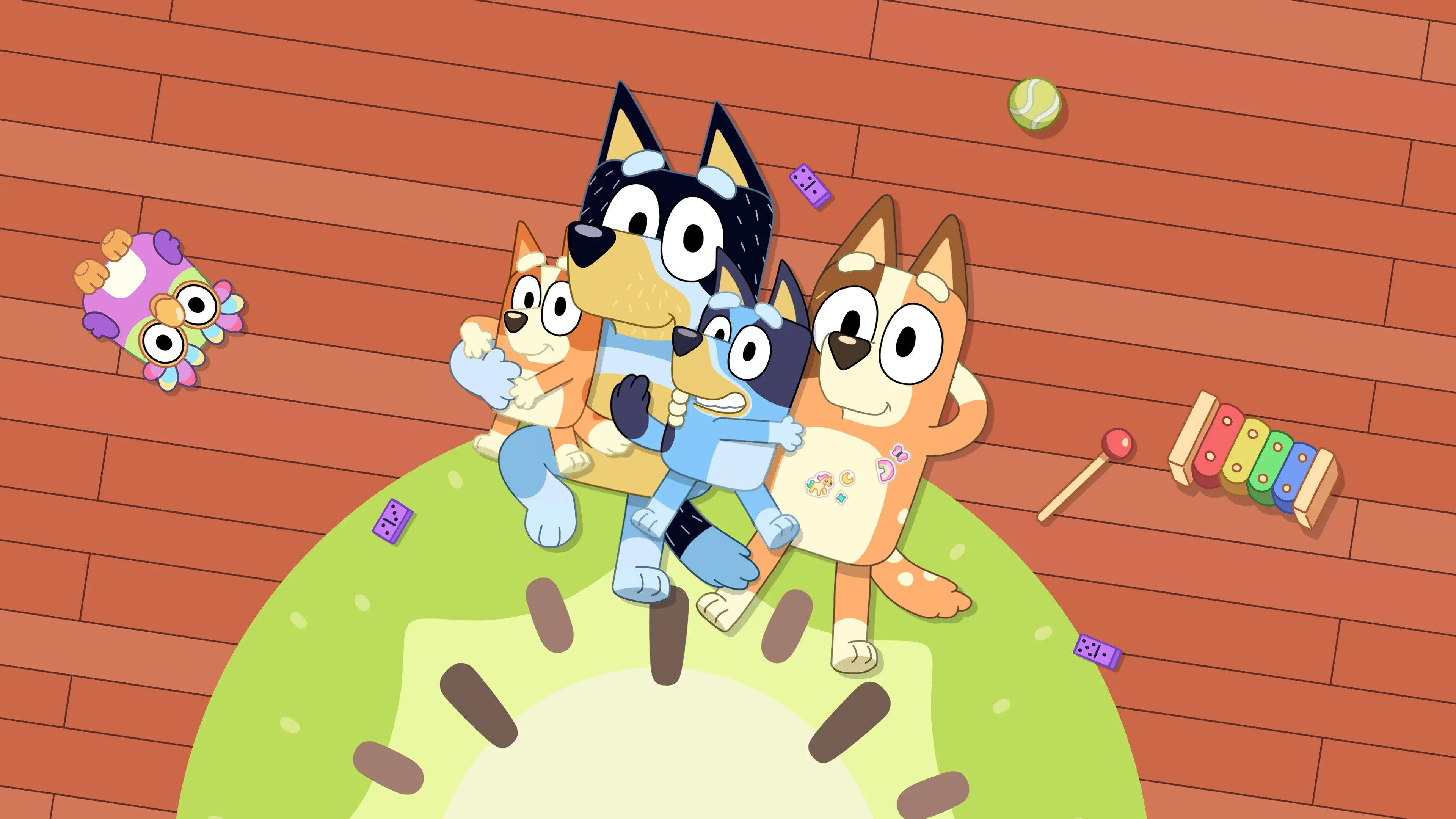Bluey's Big Play backdrop