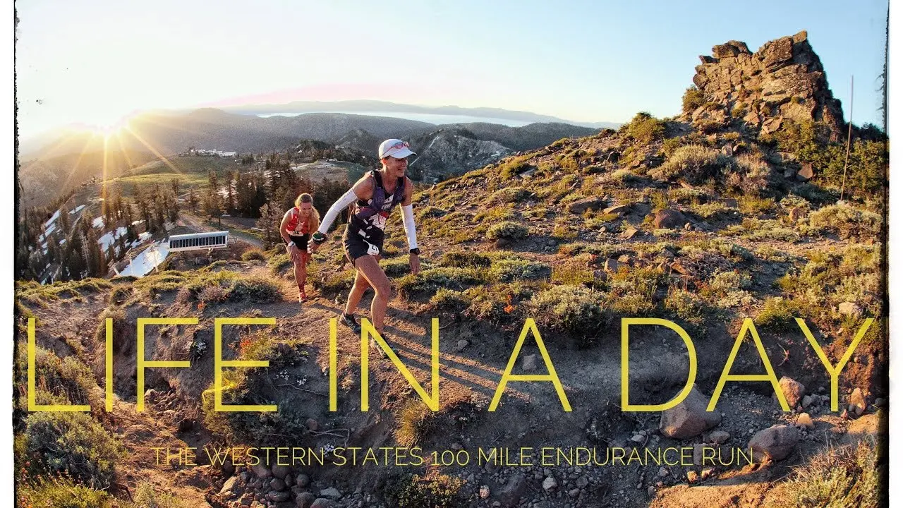 LIFE IN A DAY - The Western States 100 Mile Endurance Run backdrop