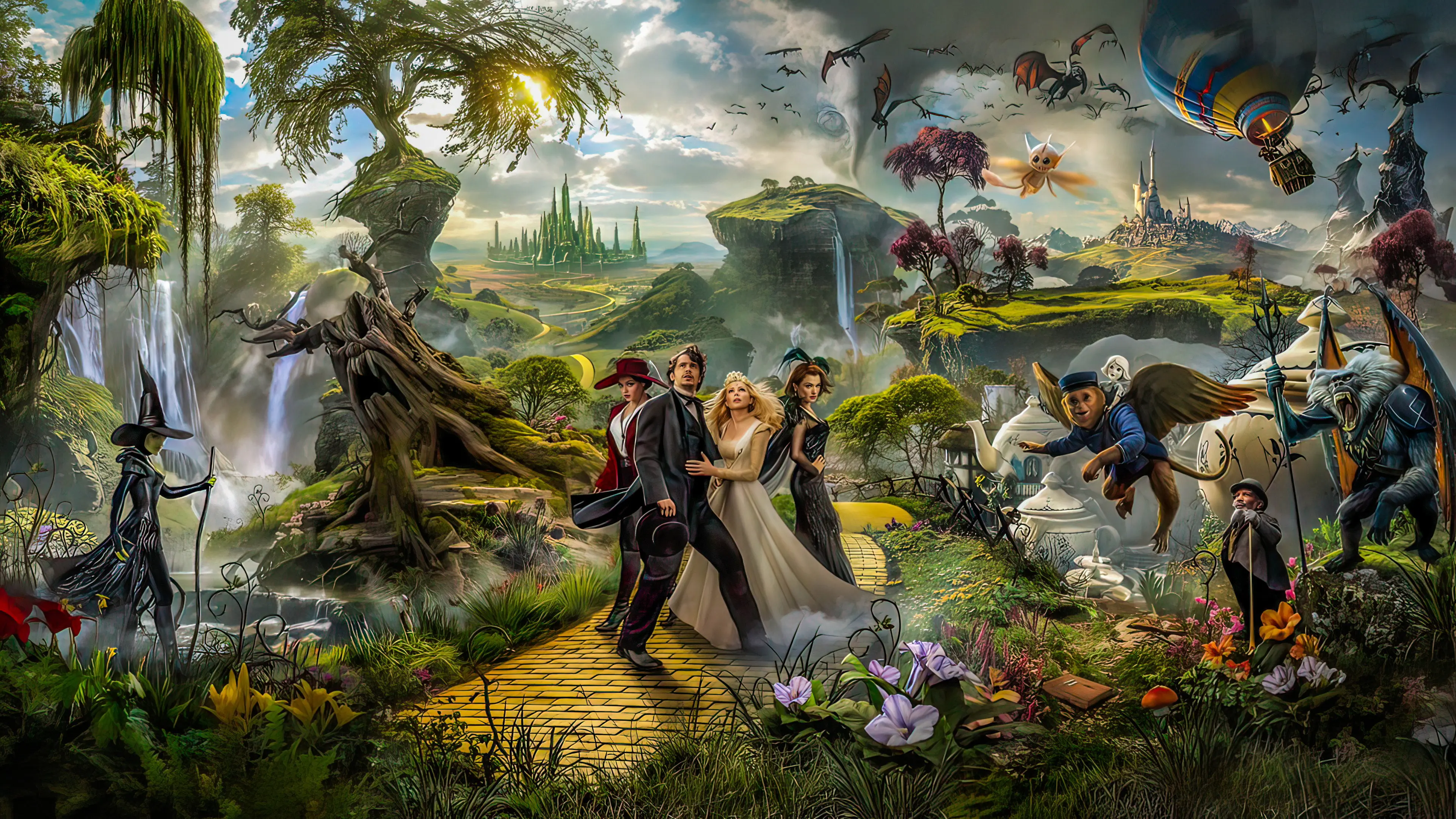 Oz the Great and Powerful backdrop