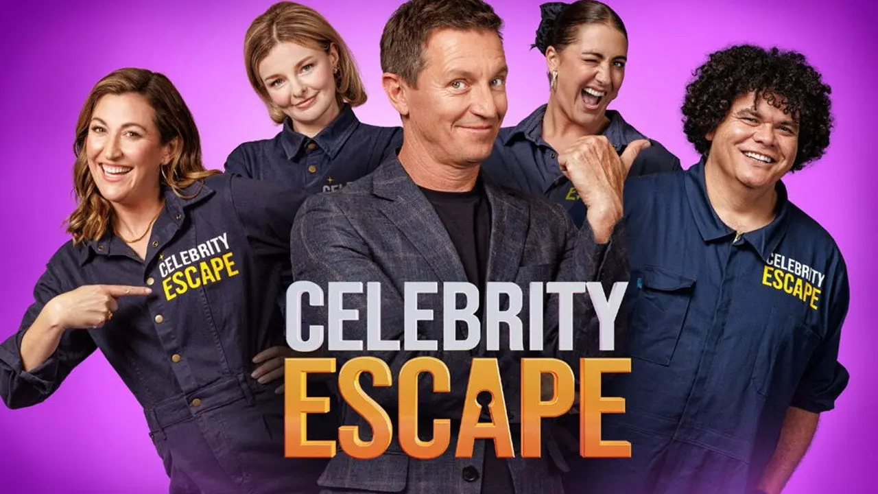 Celebrity Escape backdrop