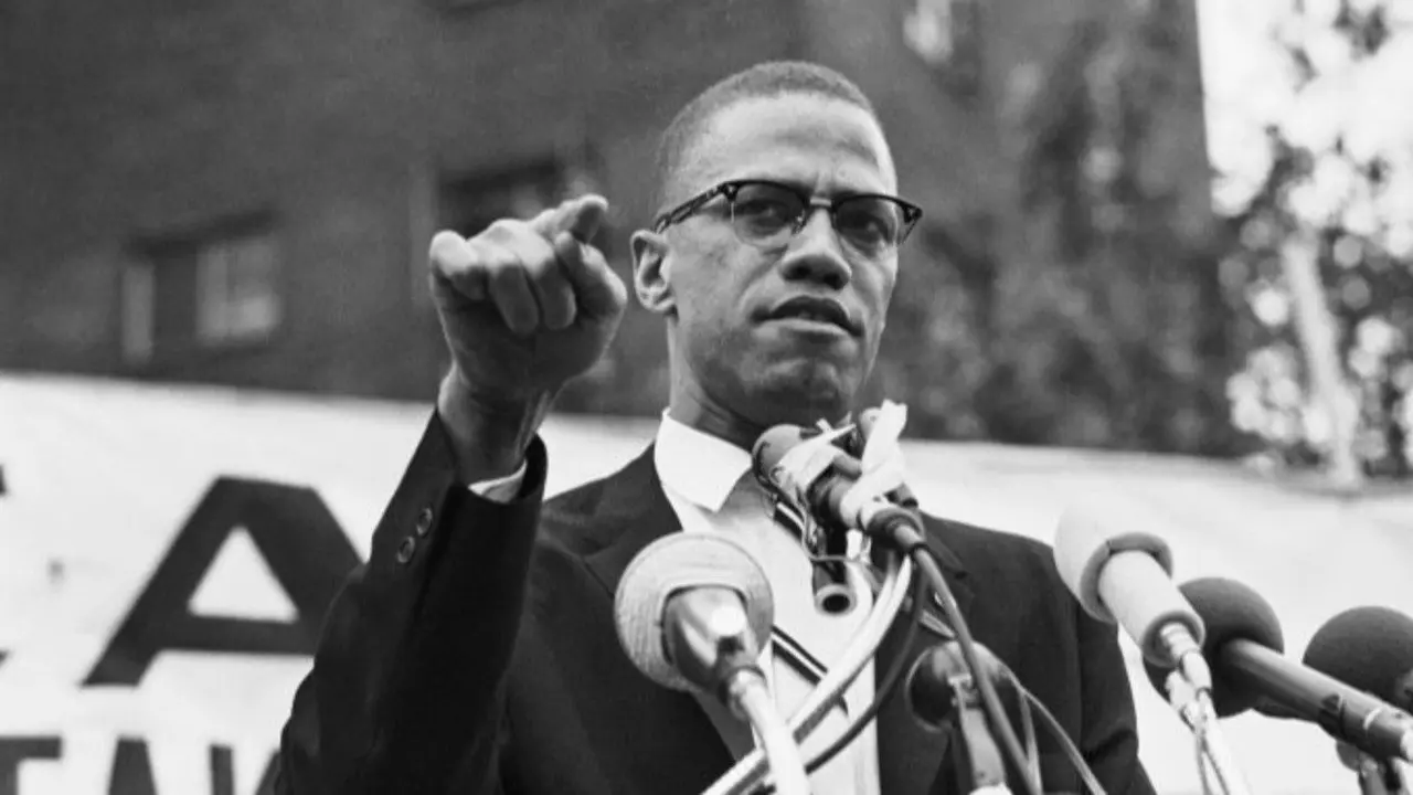 The Autobiography of Malcolm X backdrop