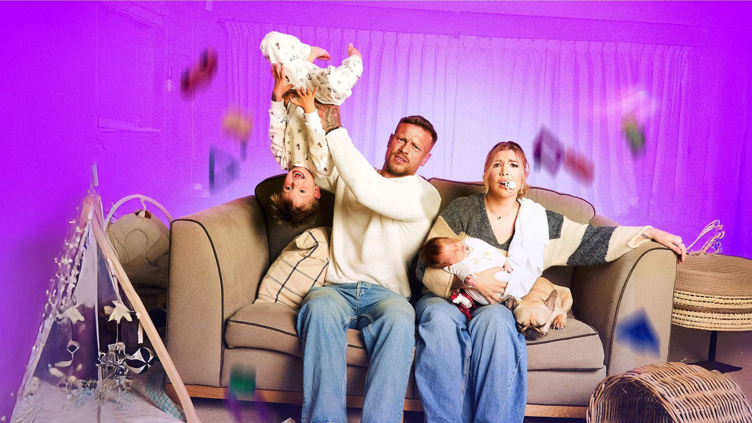 Olivia & Alex: Parenthood backdrop