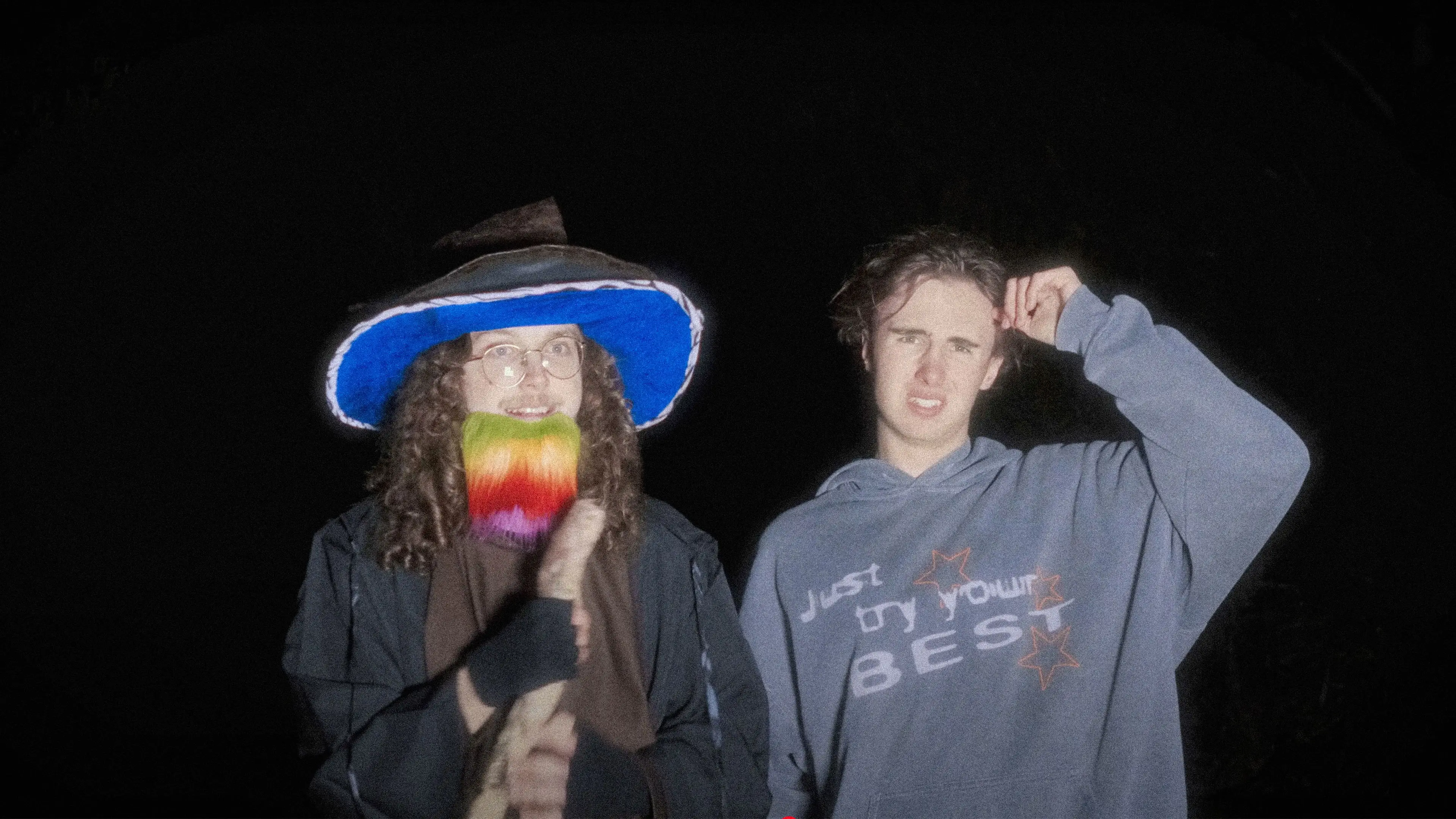 Just Try Your Best backdrop