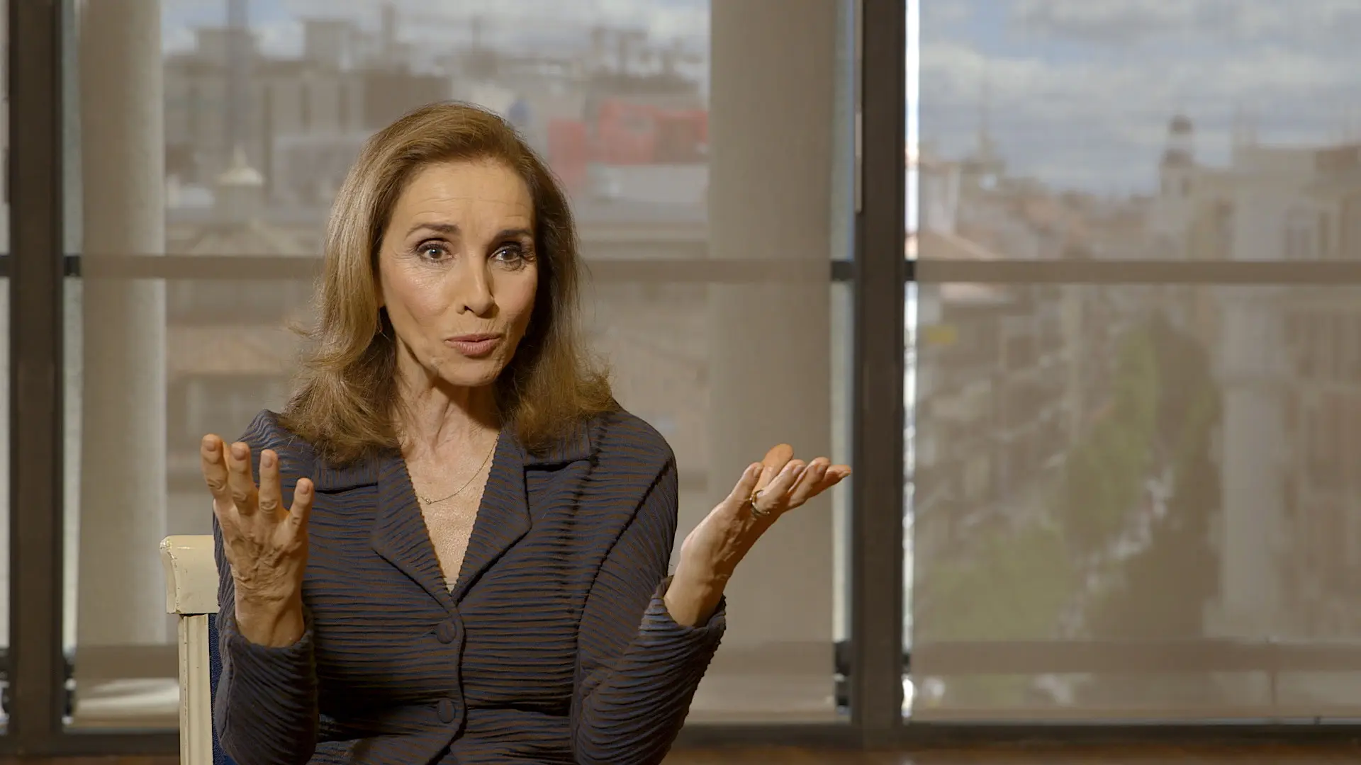 La corte de Ana backdrop