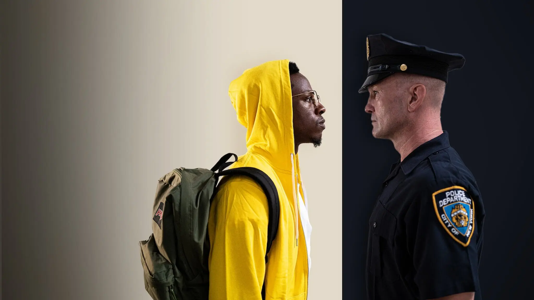 Two Distant Strangers backdrop