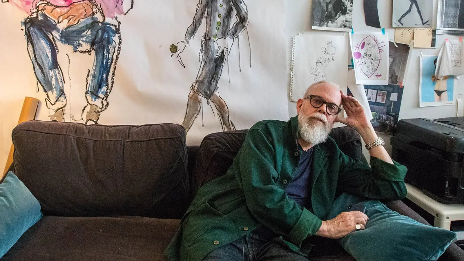 Studio Visits: Richard Haines backdrop