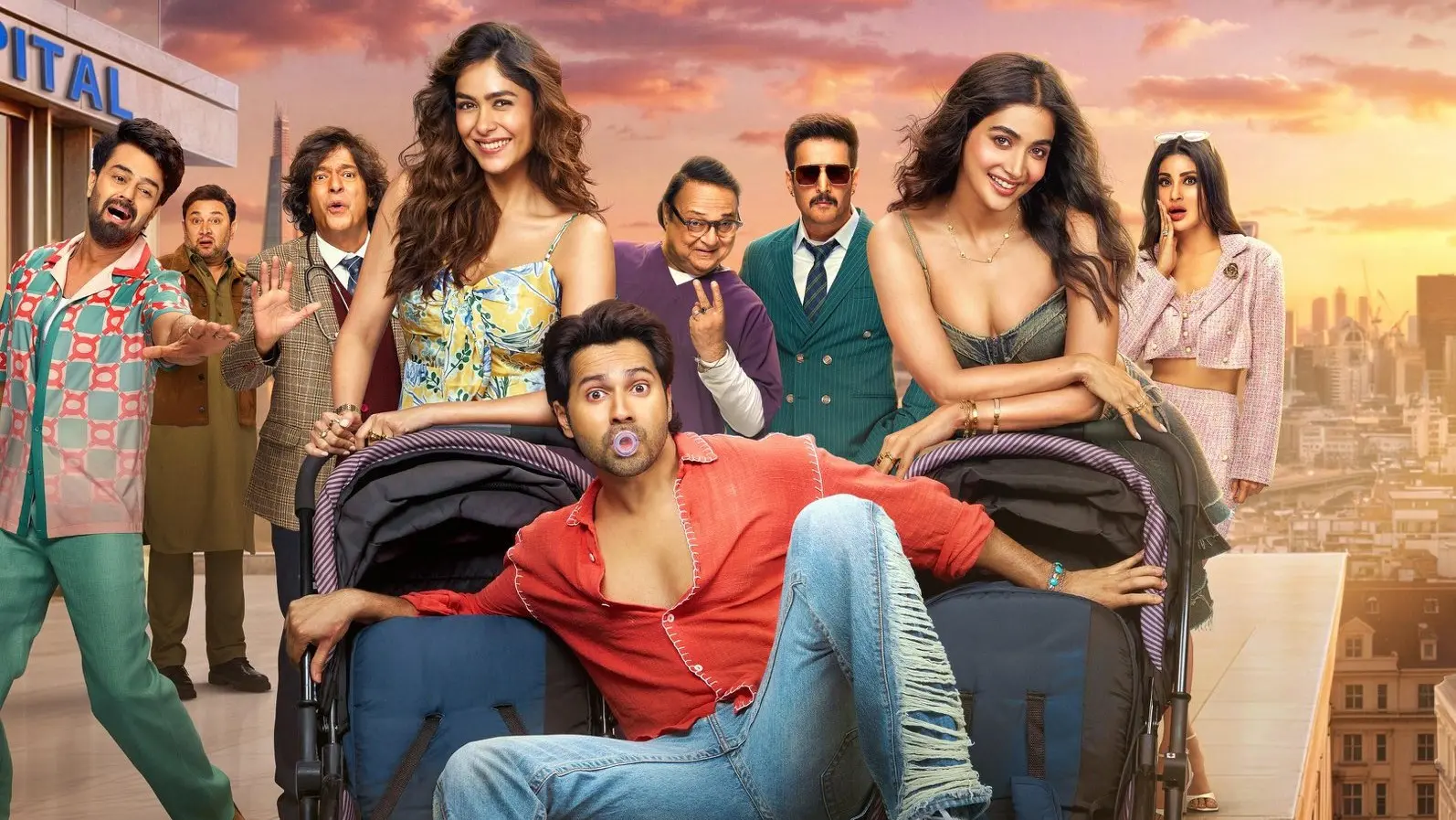 Hai Jawani Toh Ishq Hona Hai backdrop