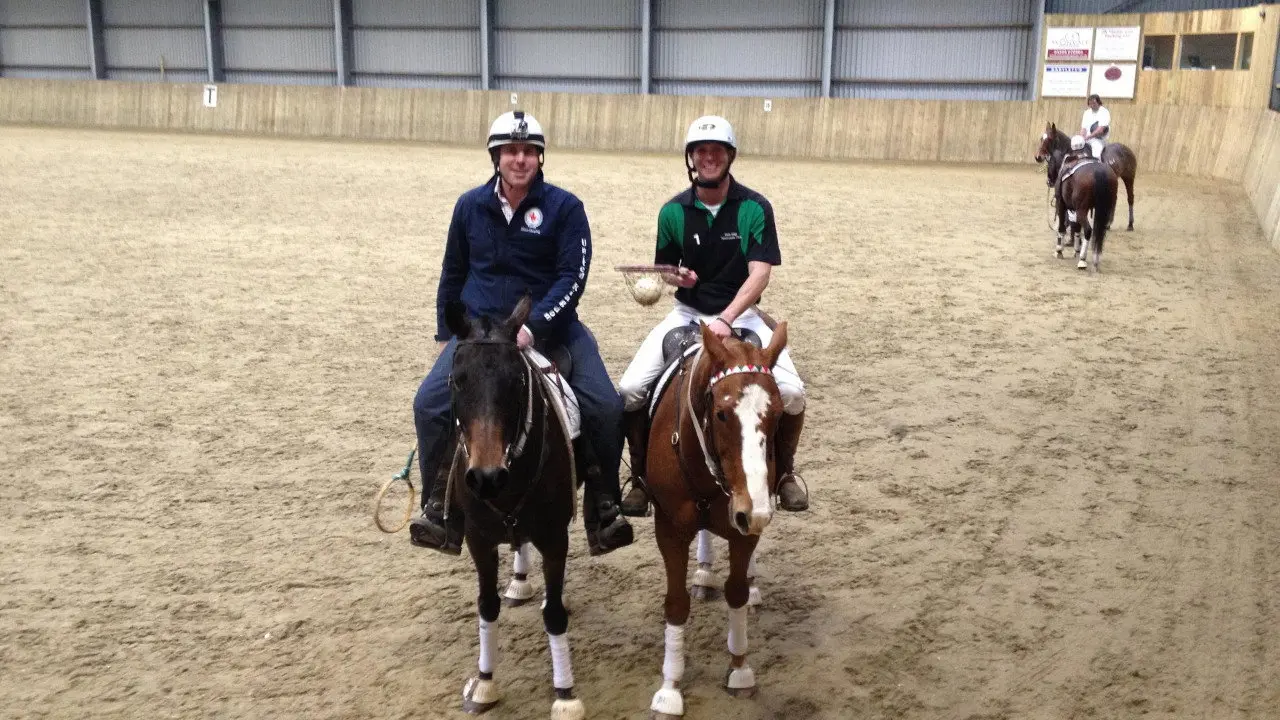 Dean Dibsdall: Polocrosse Player backdrop