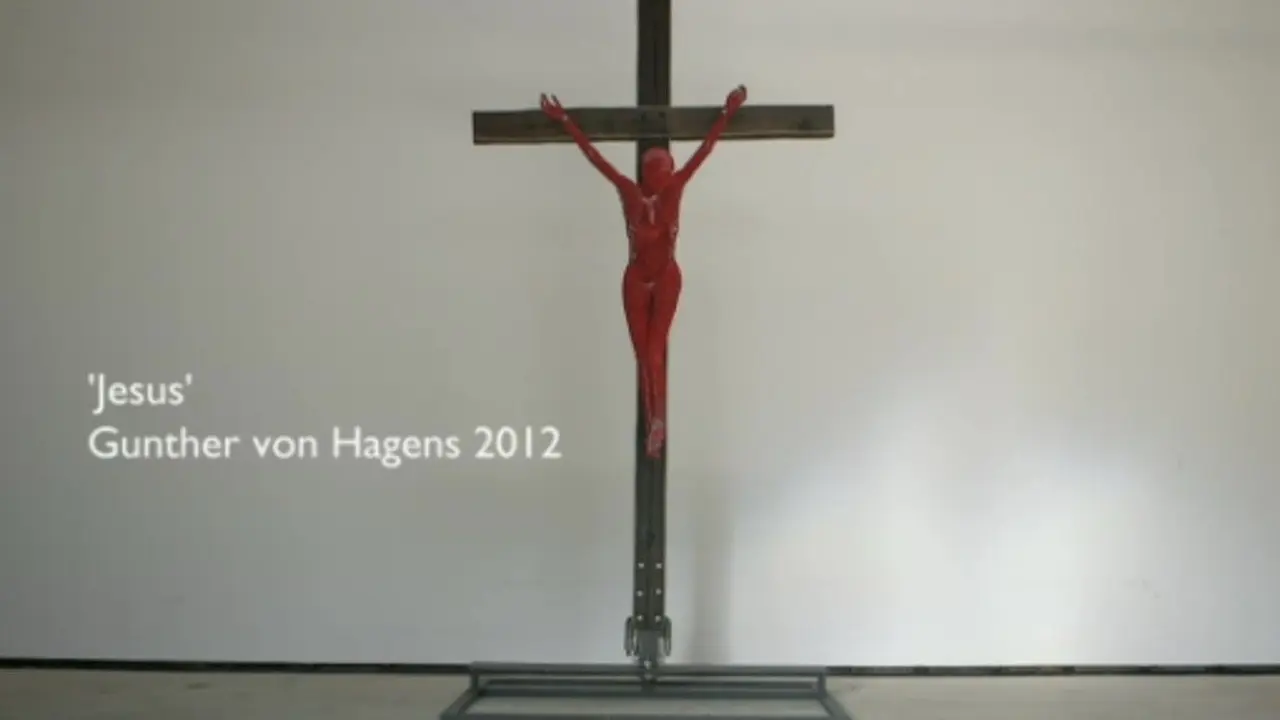Crucifixion backdrop