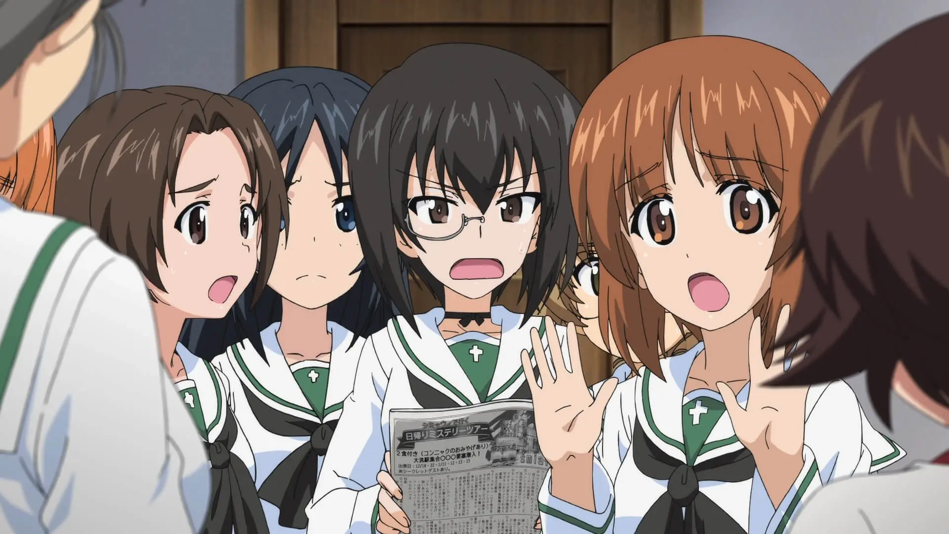 Girls und Panzer das Finale: Part 1 backdrop