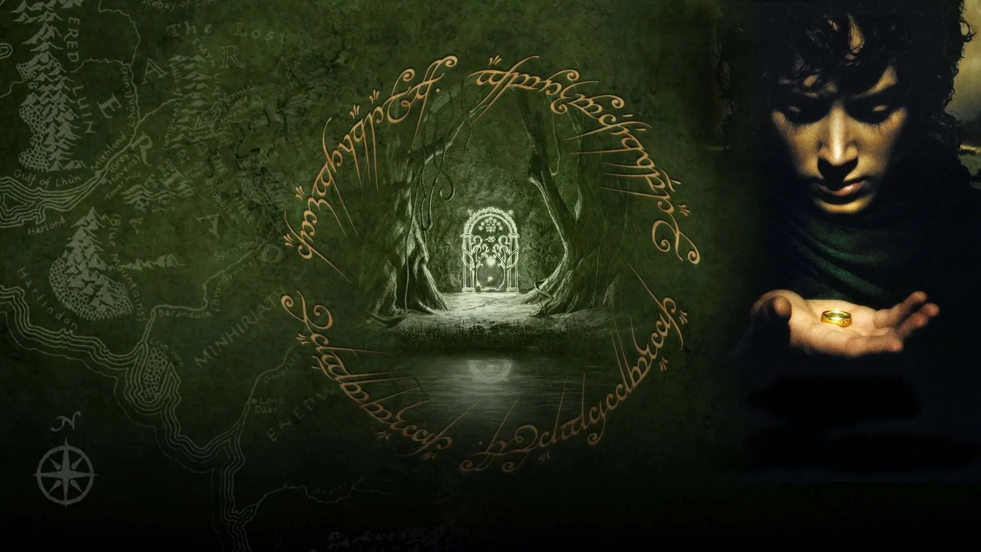 The Lord of the Rings: The Fellowship of the Ring backdrop
