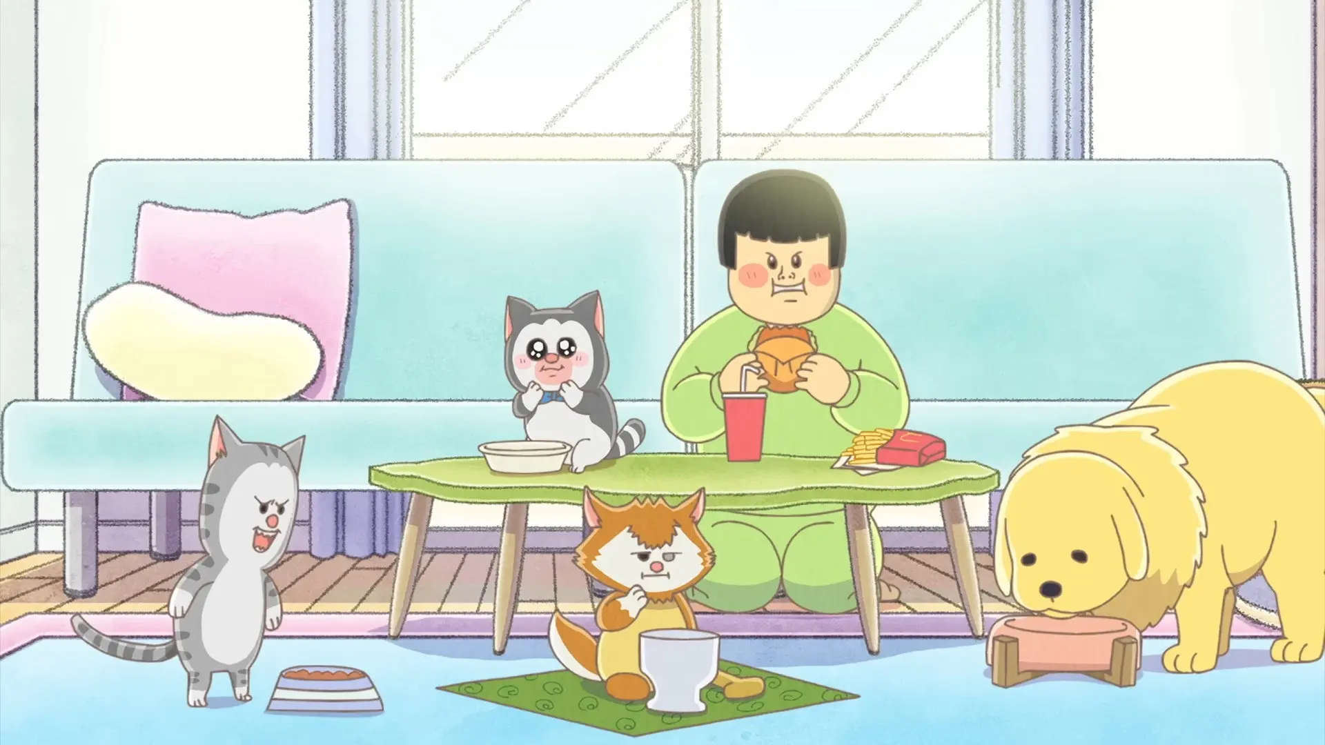 Mamekichi Mameko – The Daily Life of a NEET backdrop