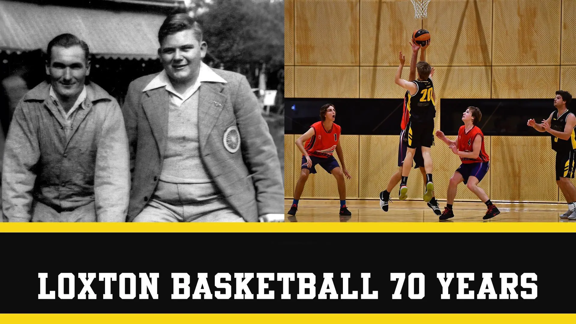 Loxton Basketball: 70 Years backdrop