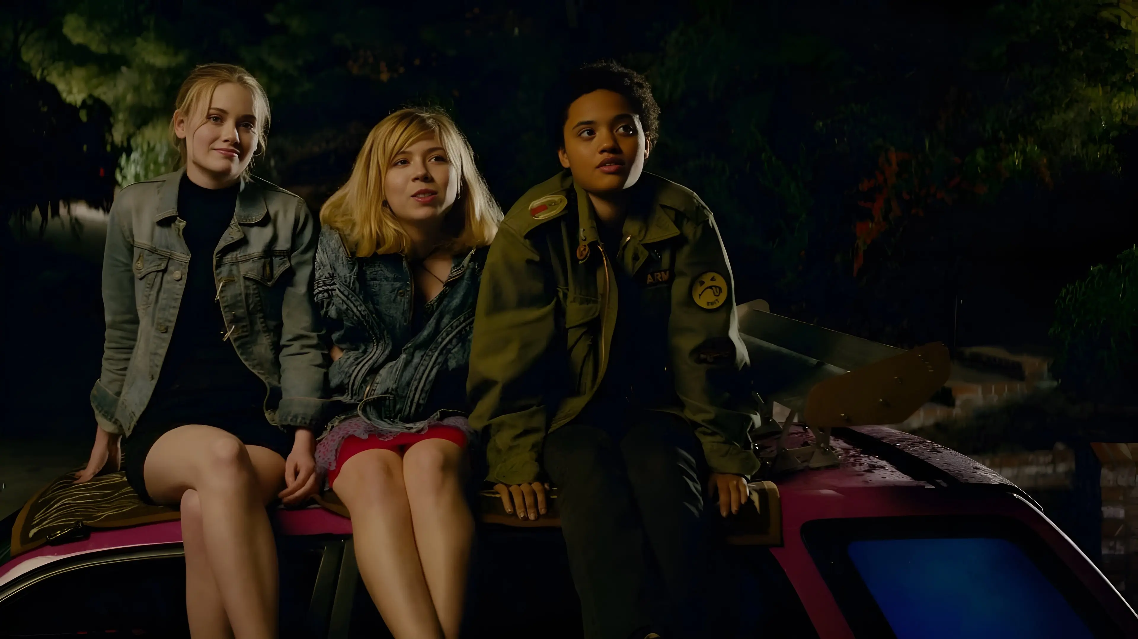 Little Bitches backdrop