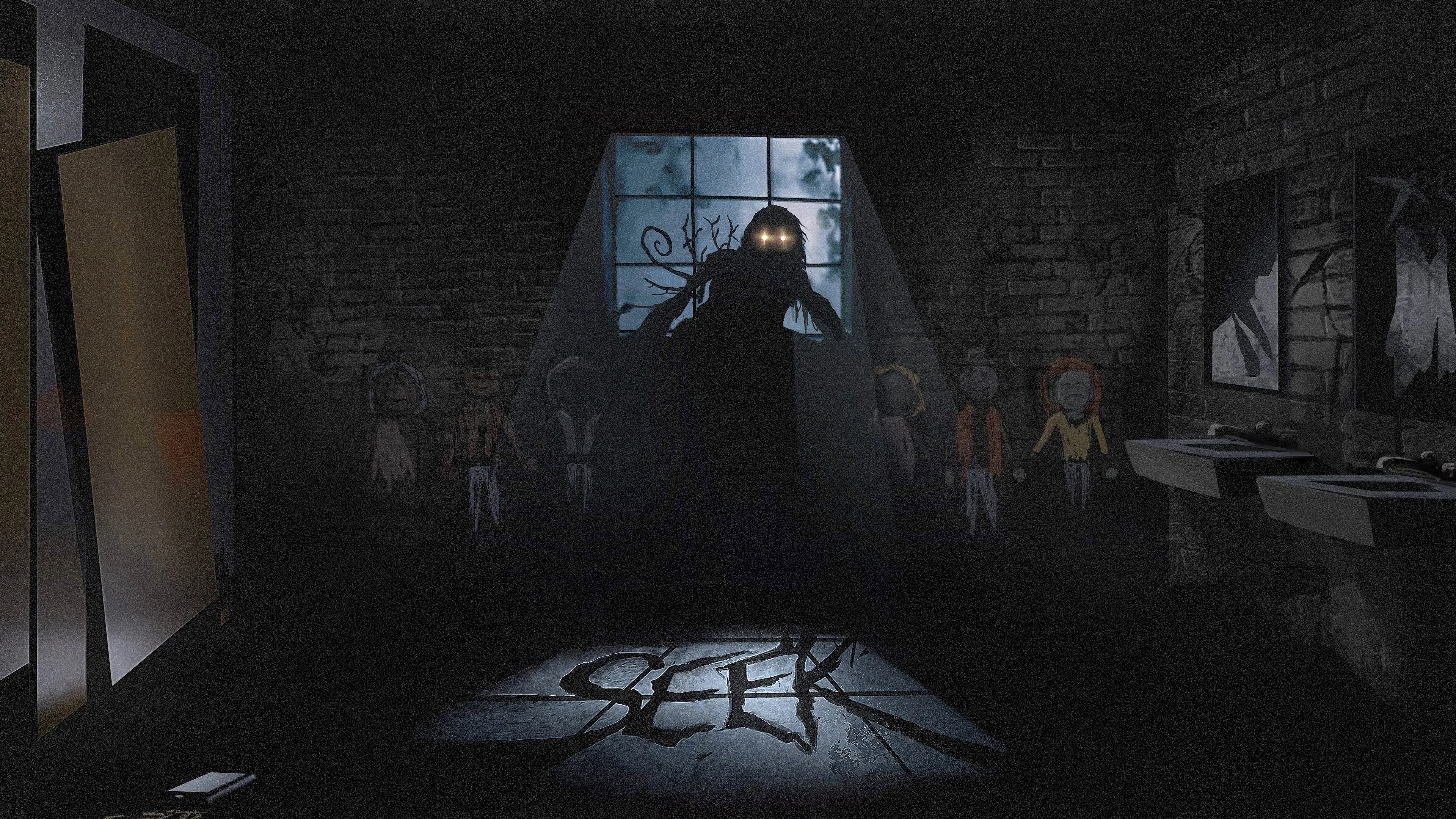 Seek backdrop