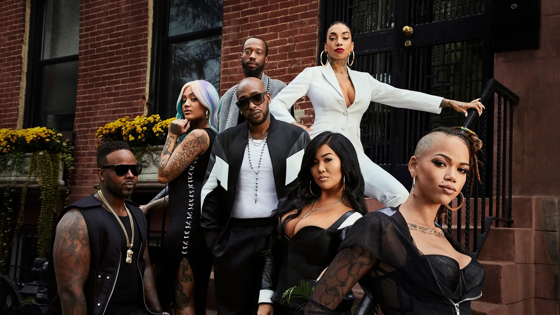 Black Ink Crew New York backdrop