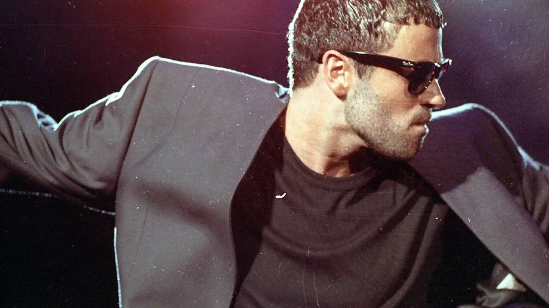 George Michael: Rock in Rio II backdrop