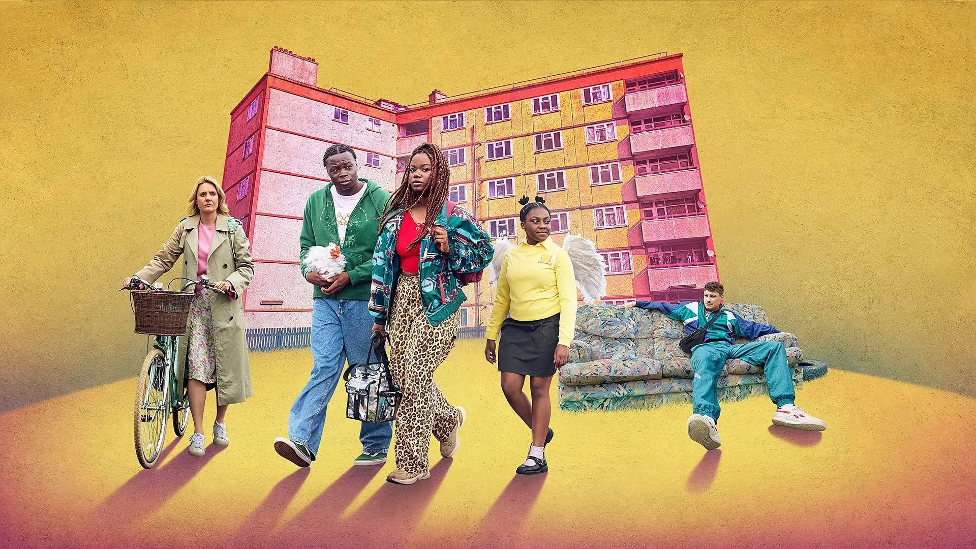 Just Act Normal backdrop