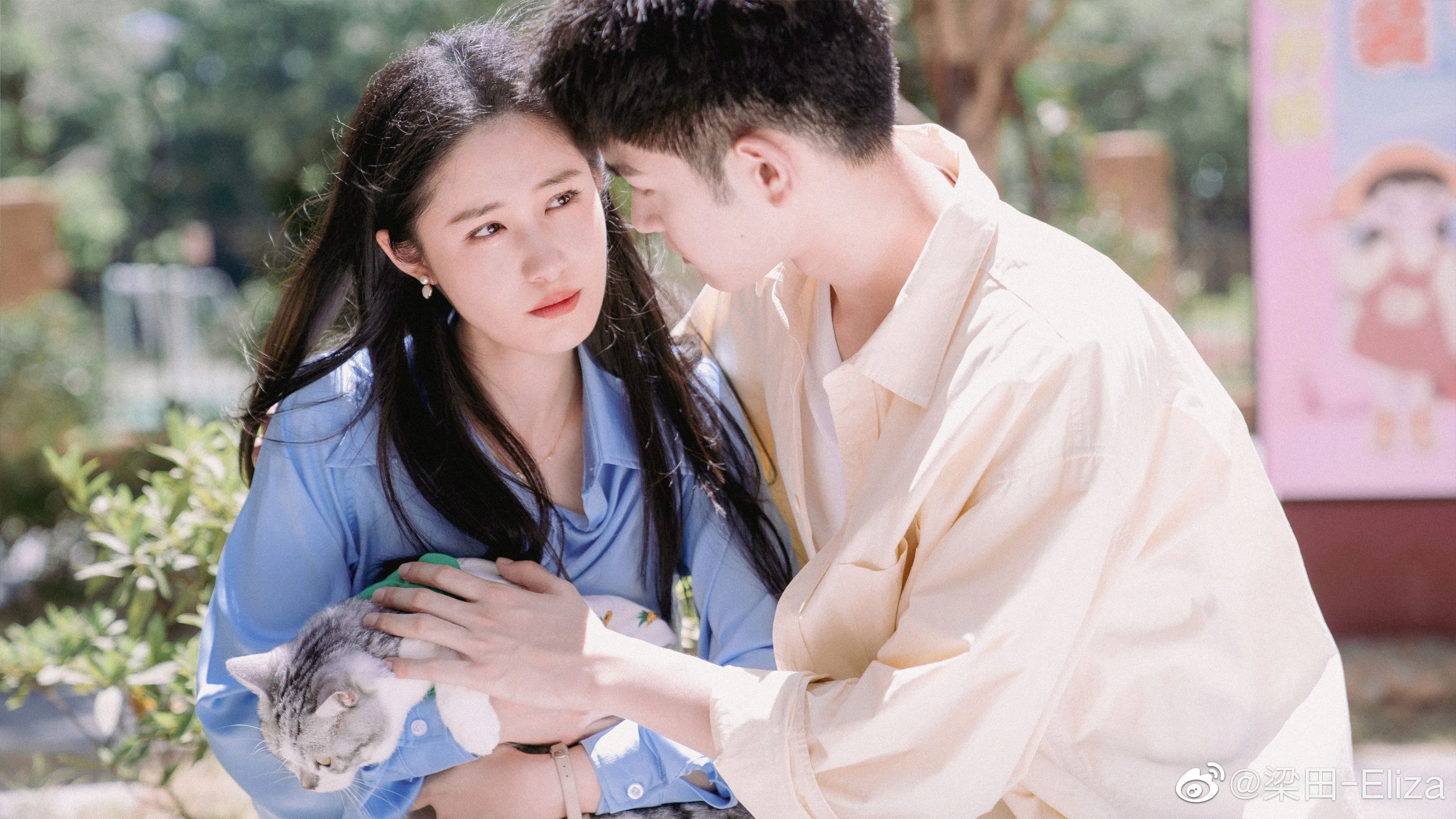 Fall in Love Again backdrop