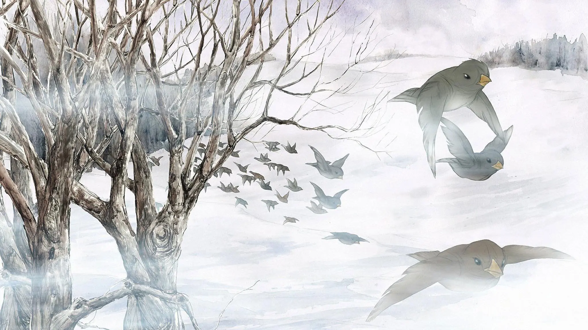 Come Again in Spring backdrop