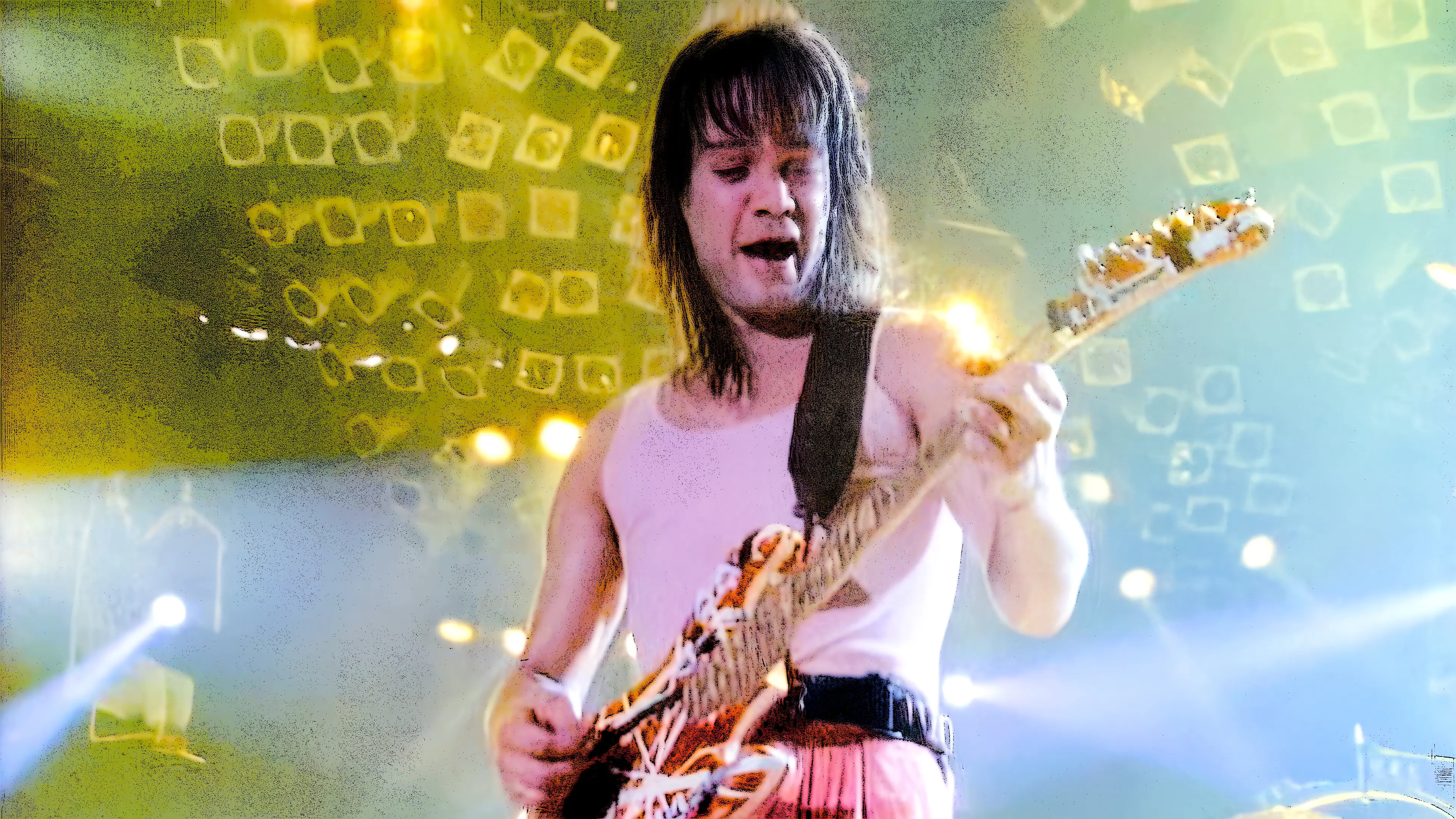 Van Halen - Live Without a Net backdrop