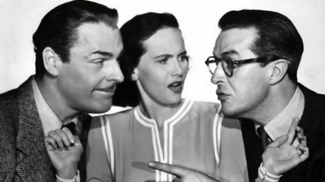 The Trouble with Women backdrop