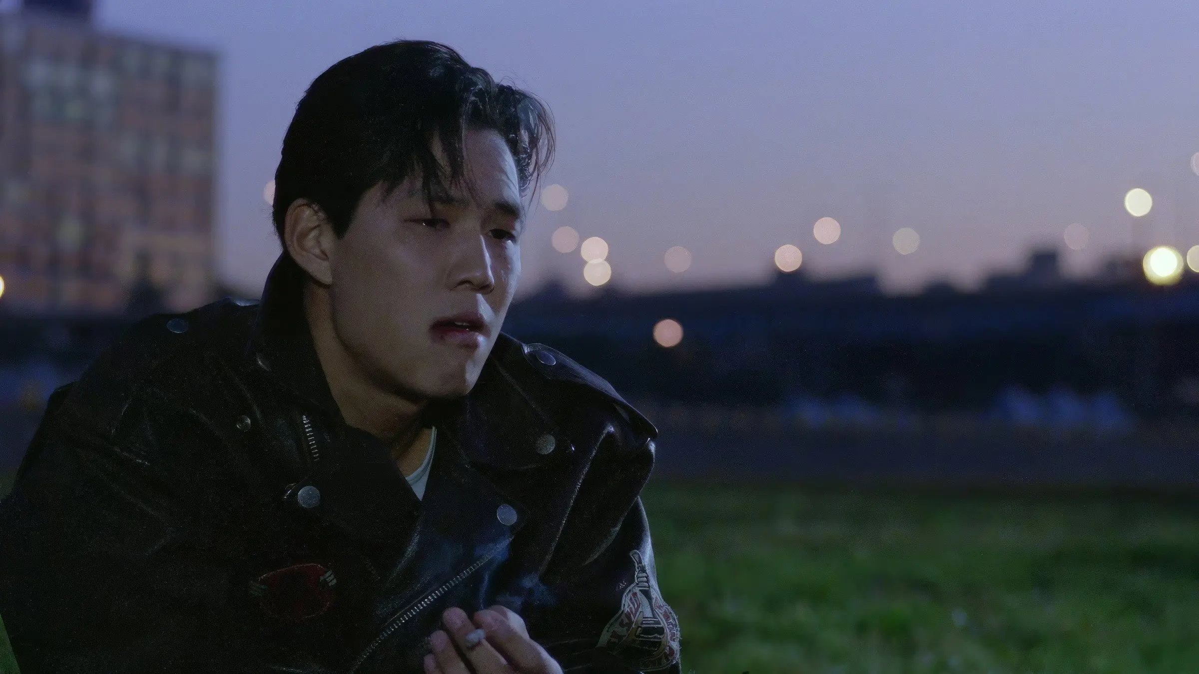 The Young Man backdrop