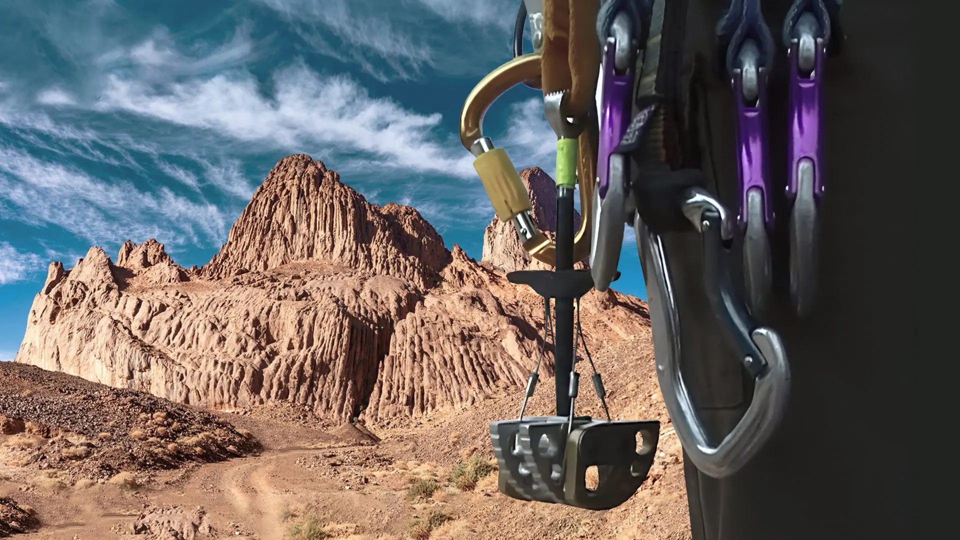 The Three Teas in Algeria backdrop