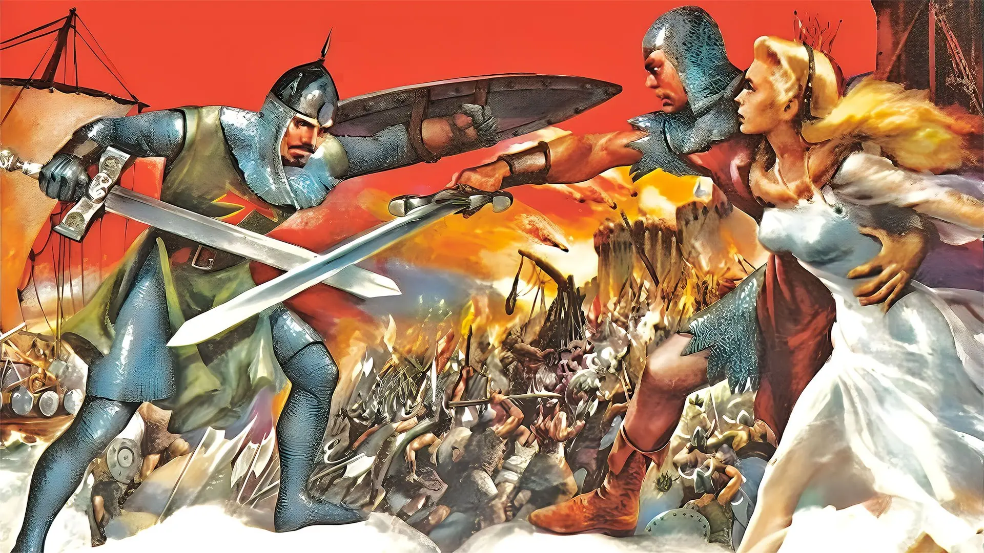 Prince Valiant backdrop