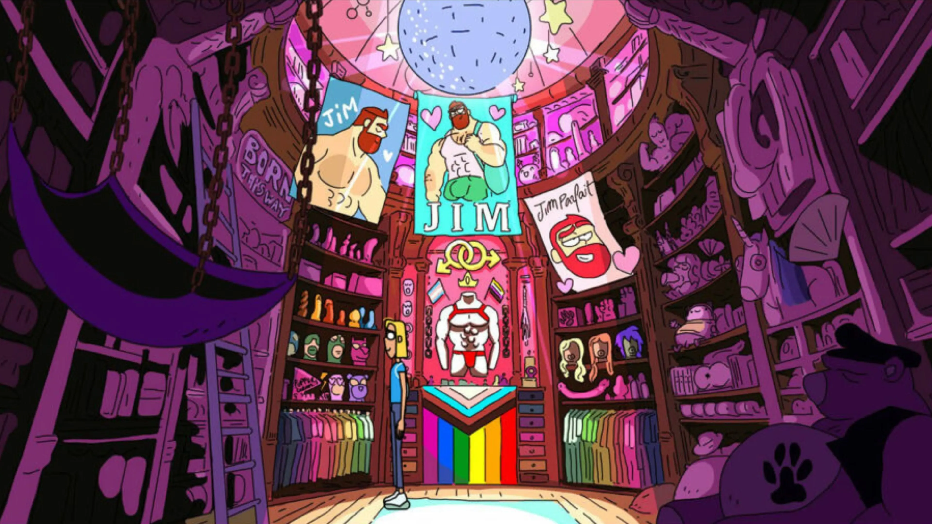 Jim Queen and the Quest for Chloroqueer backdrop