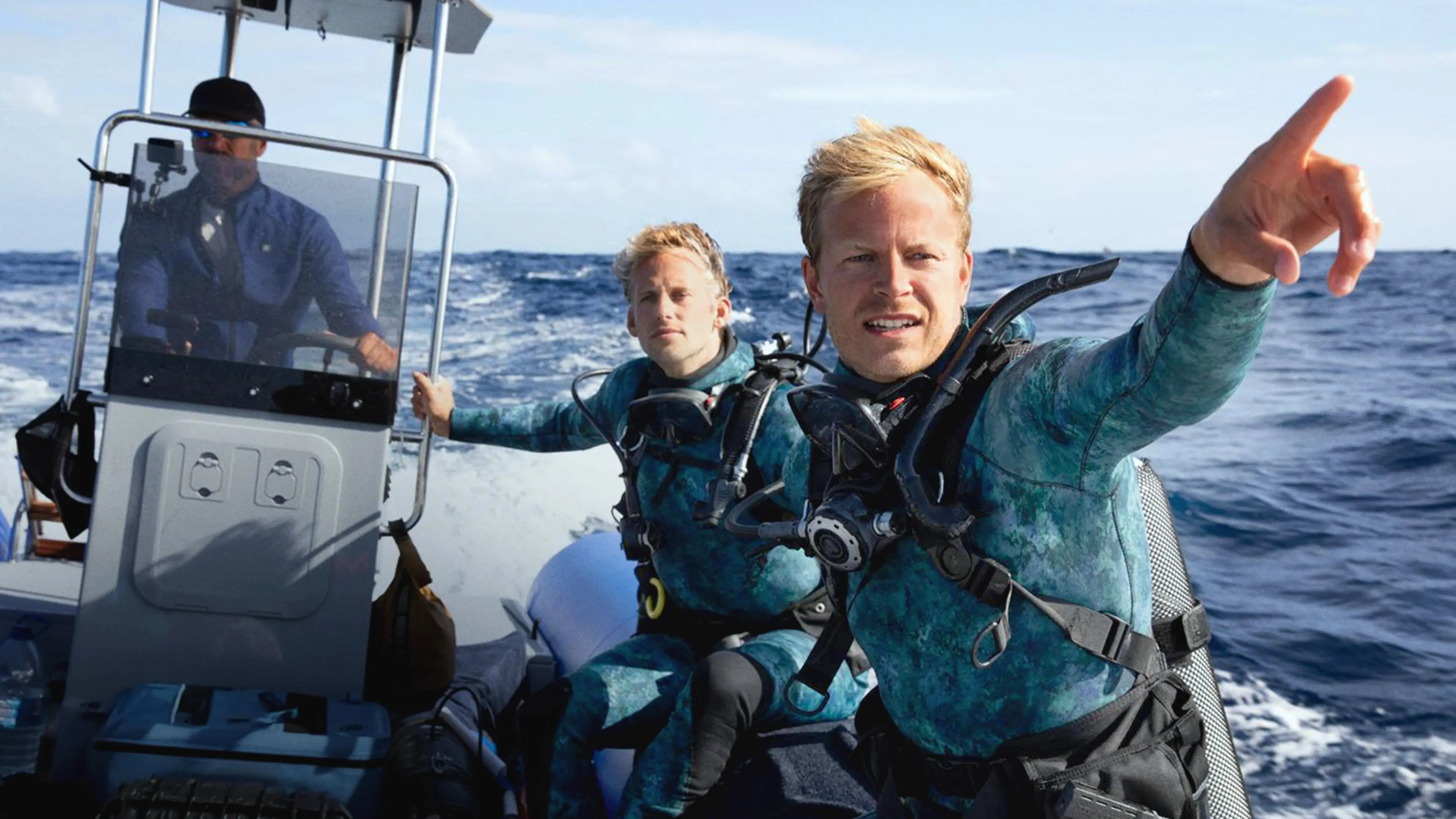 Dolphins Up Close with Bertie Gregory backdrop