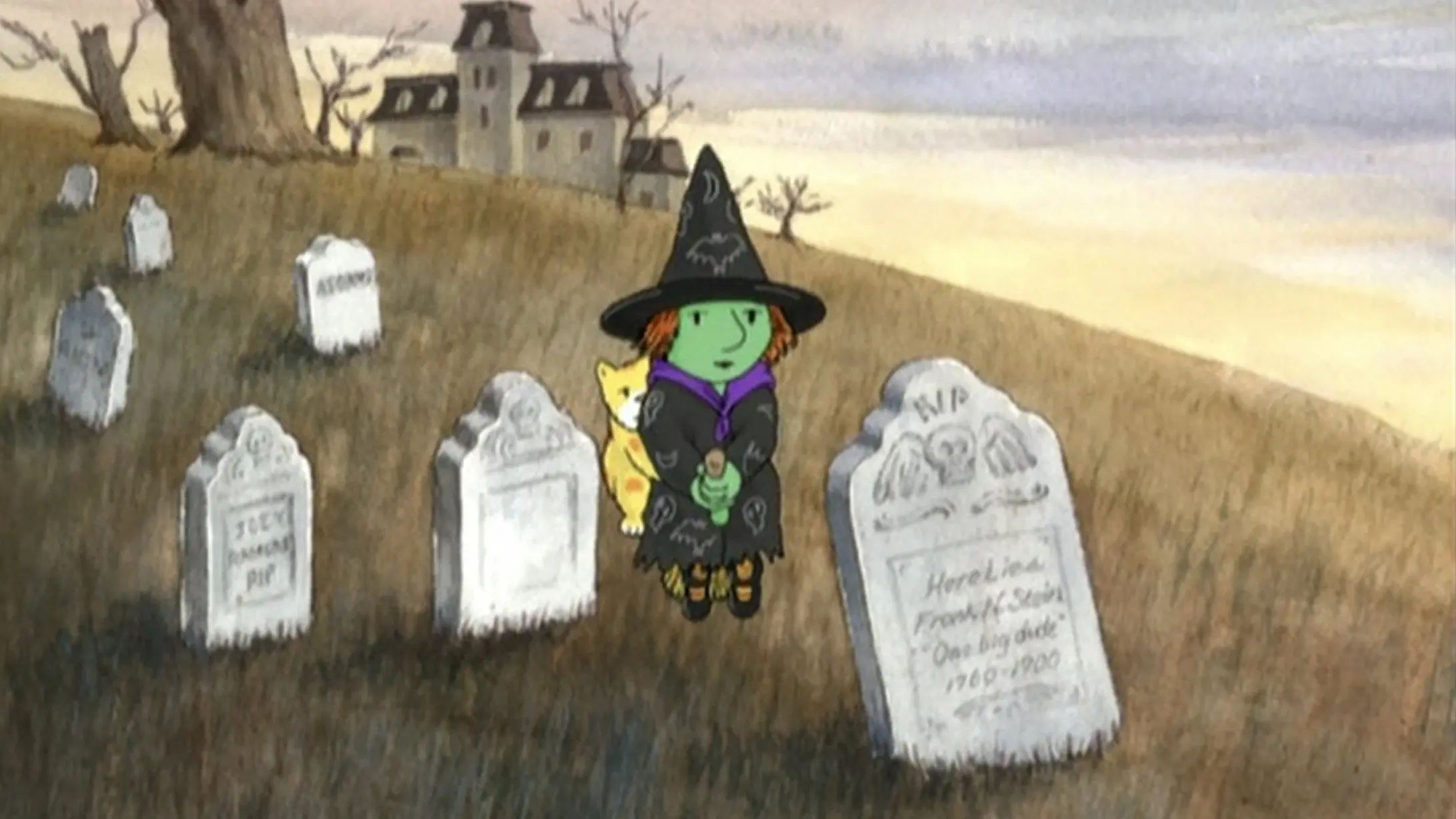 A Very Brave Witch backdrop