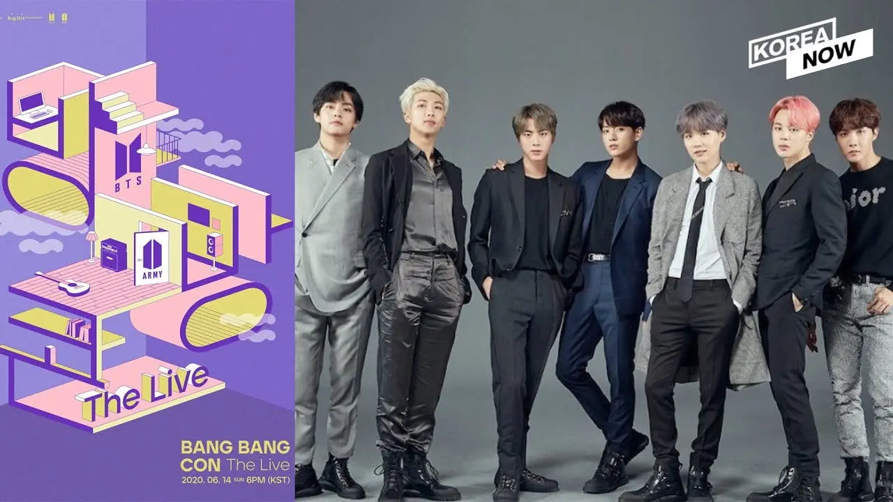 BANG BANG CON The Live backdrop