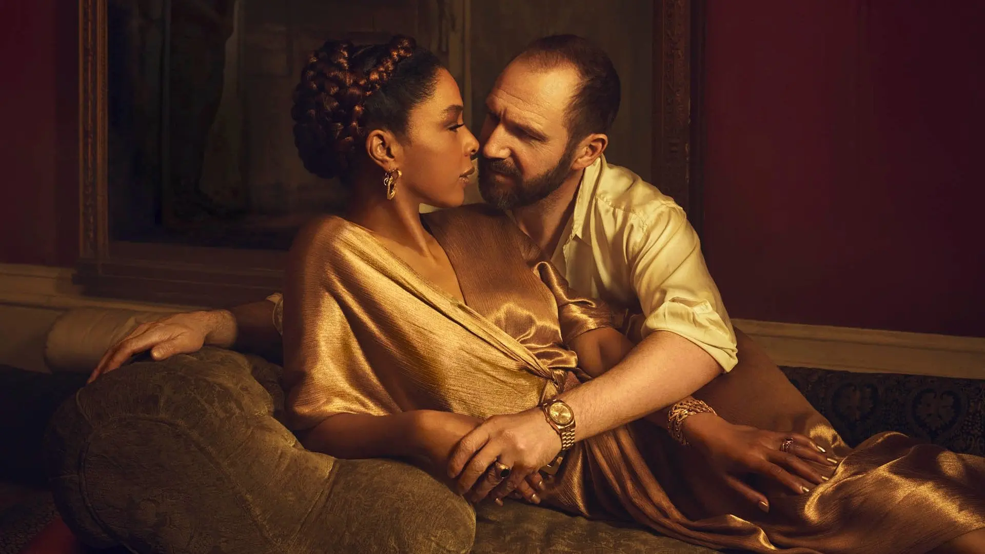 National Theatre Live: Antony & Cleopatra backdrop