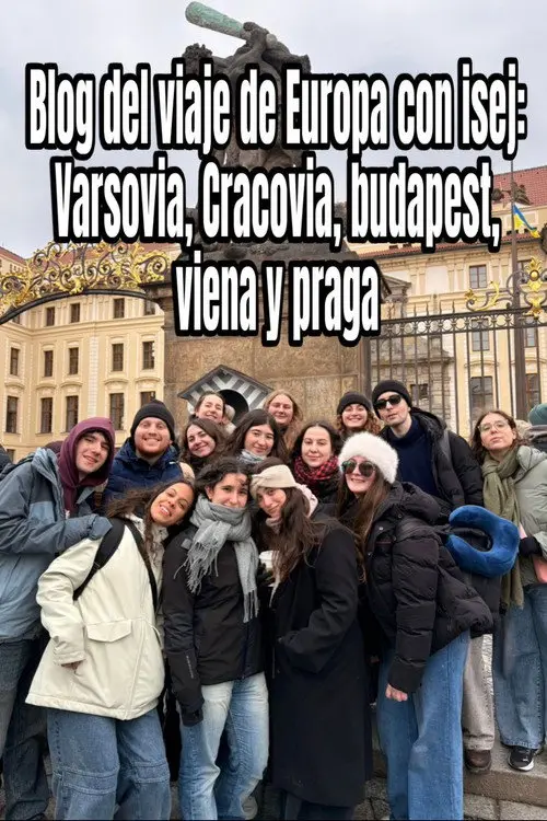 Blog of the Eurotrip with isej: Warsaw, Krakow, Budapest, Vienna and Prague